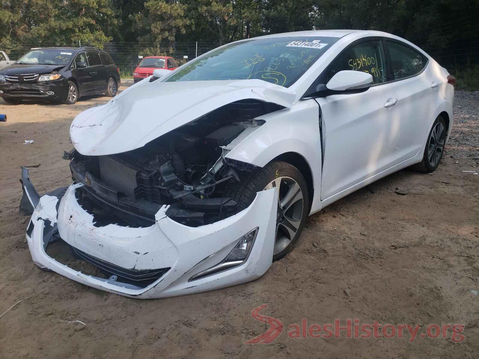 KMHDH4AH6GU513810 2016 HYUNDAI ELANTRA