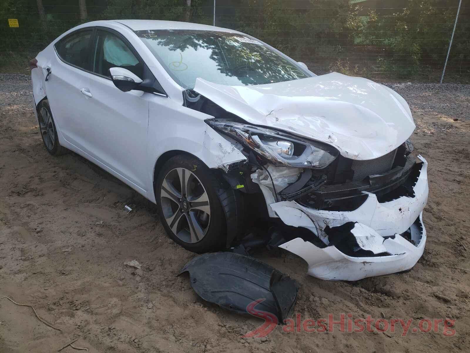 KMHDH4AH6GU513810 2016 HYUNDAI ELANTRA