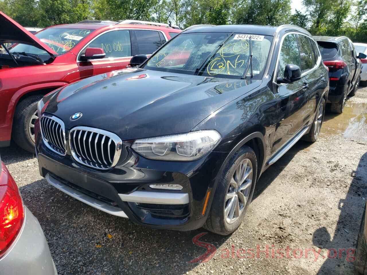 5UXTR7C56KLF36439 2019 BMW X3