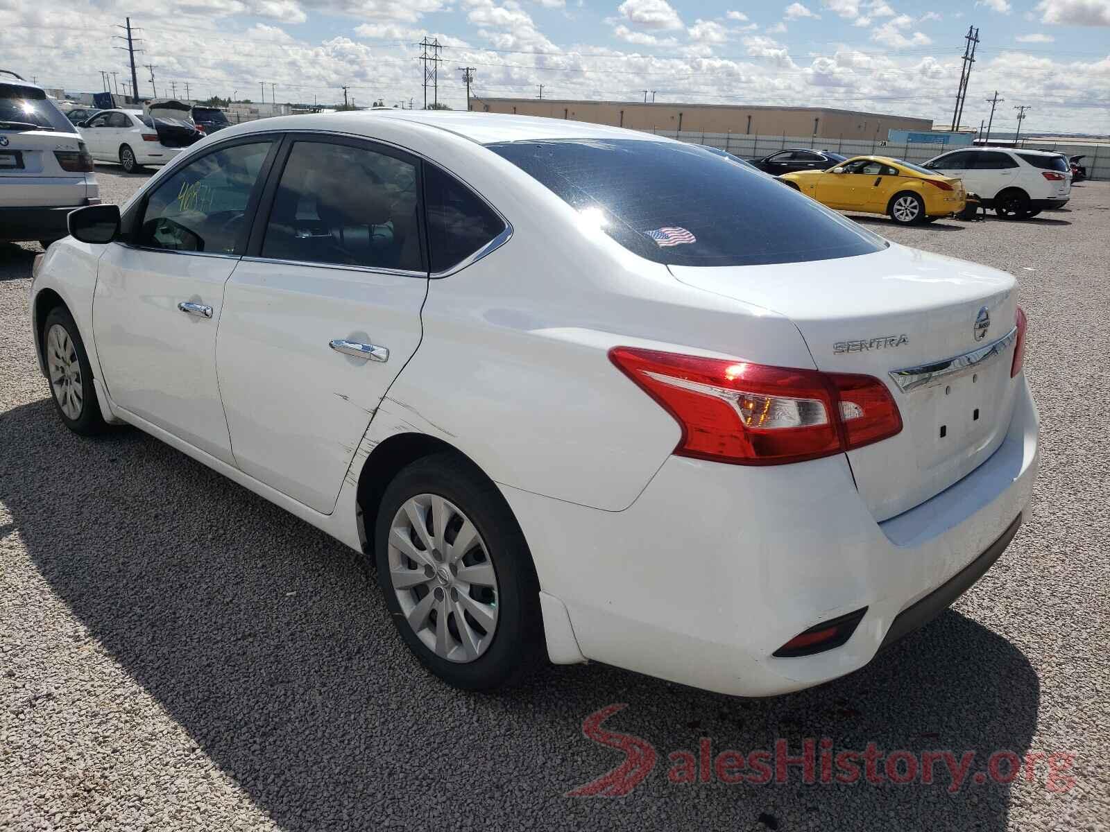 3N1AB7APXKY265359 2019 NISSAN SENTRA