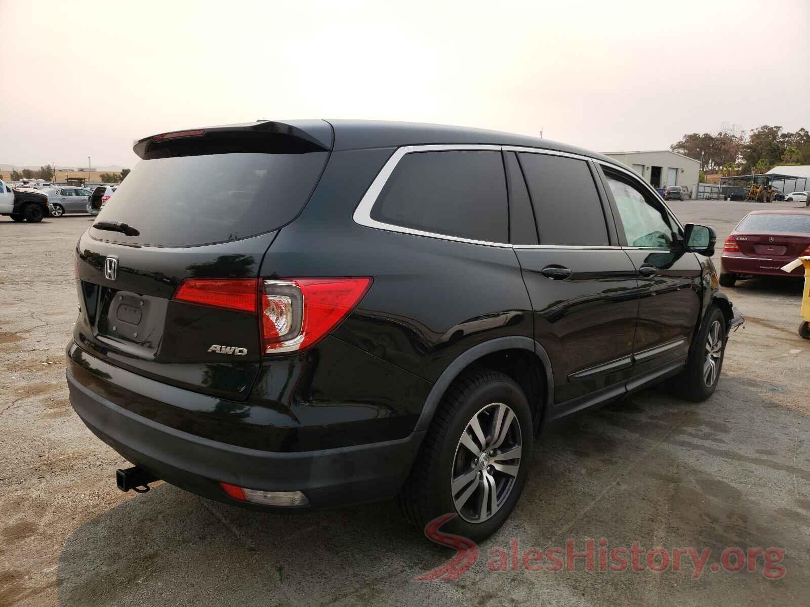 5FNYF6H80GB005466 2016 HONDA PILOT