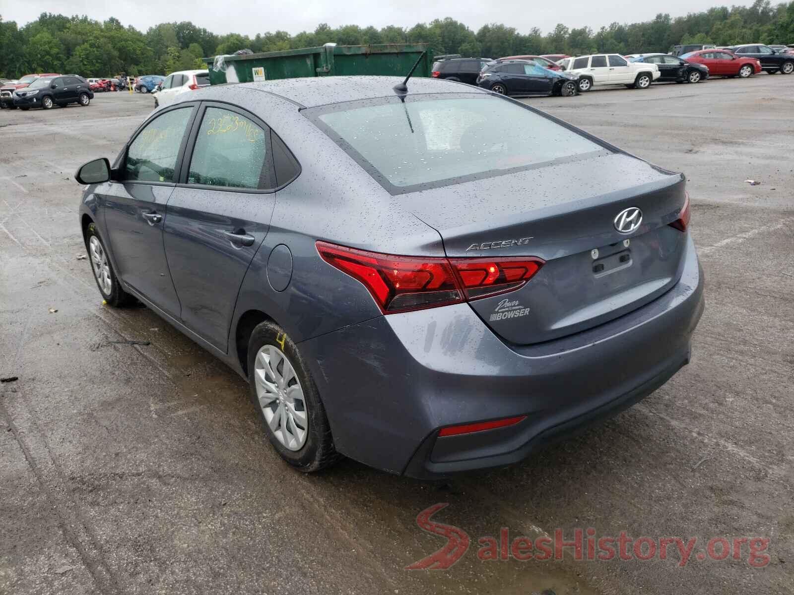 3KPC24A67LE109584 2020 HYUNDAI ACCENT