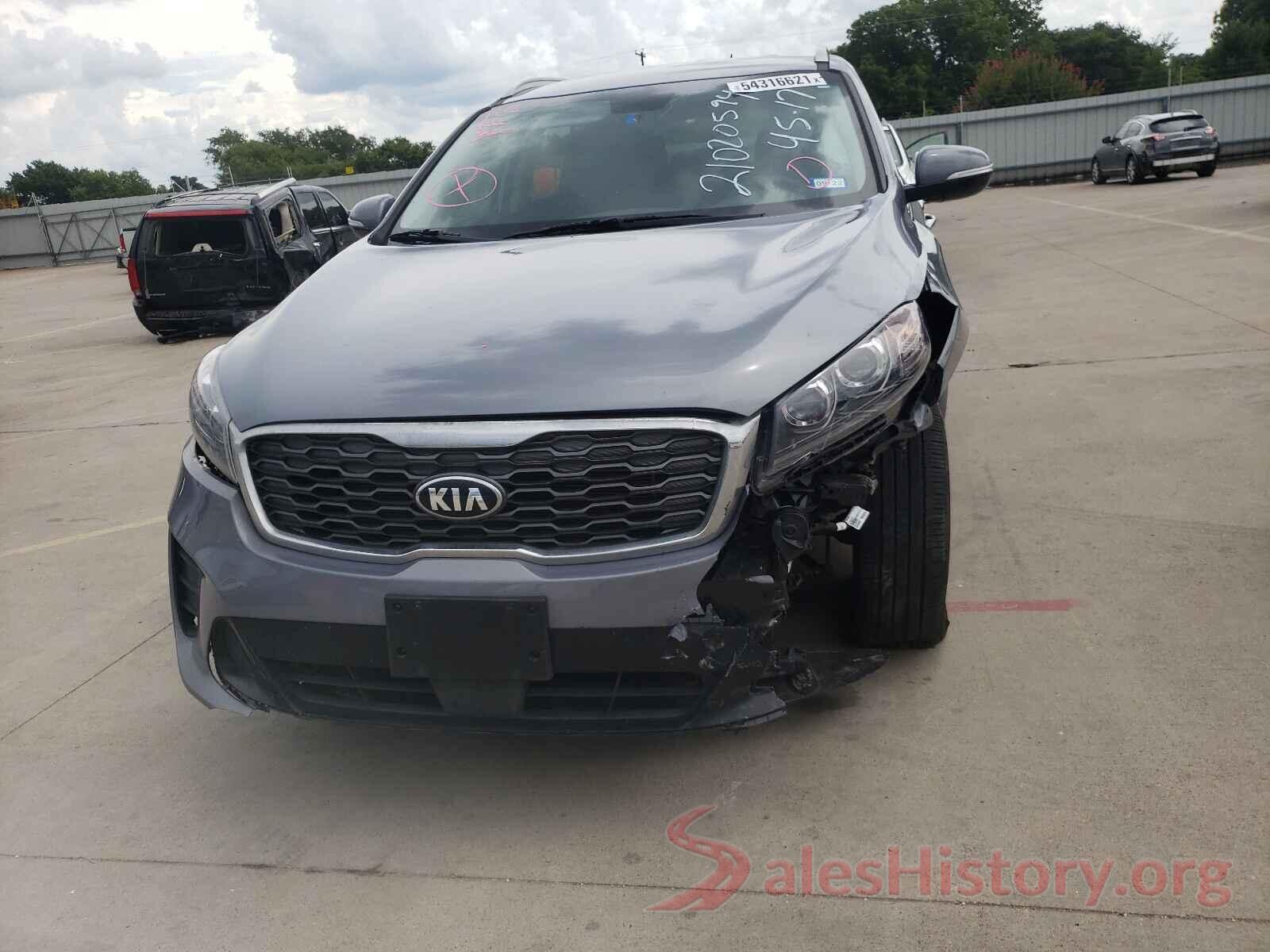 5XYPG4A34LG706090 2020 KIA SORENTO