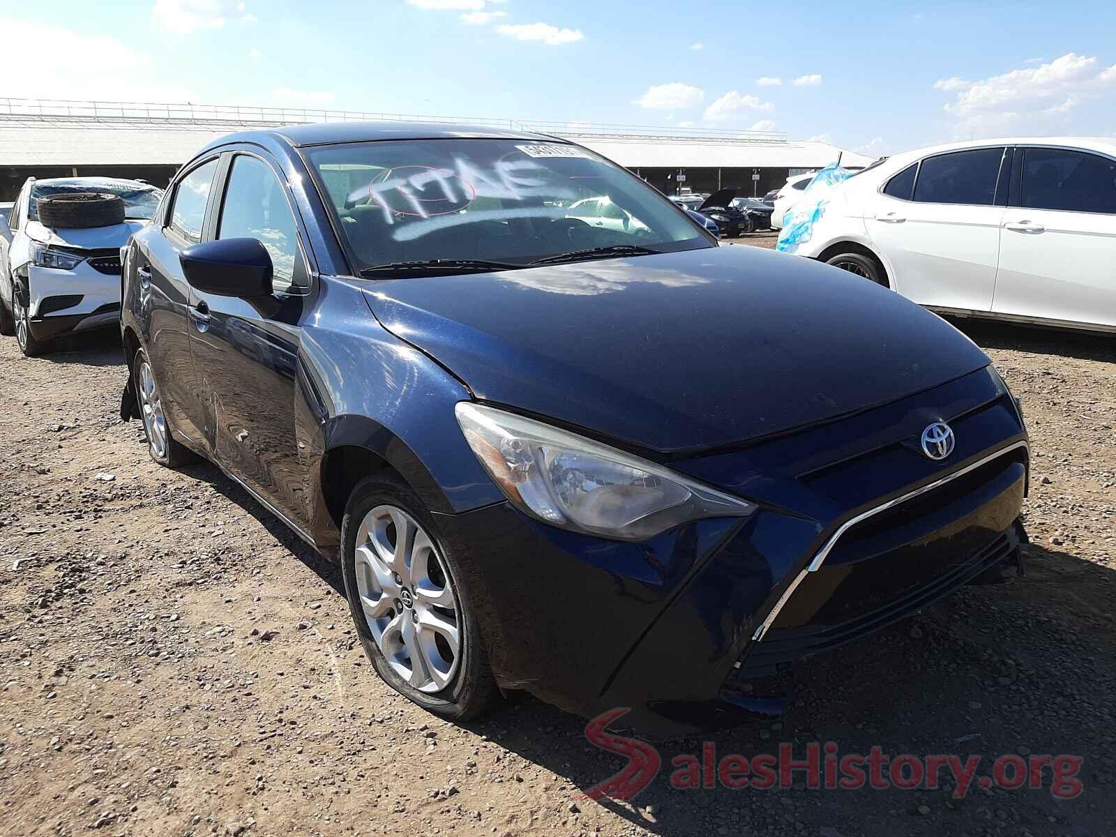 3MYDLBYV0HY177008 2017 TOYOTA YARIS