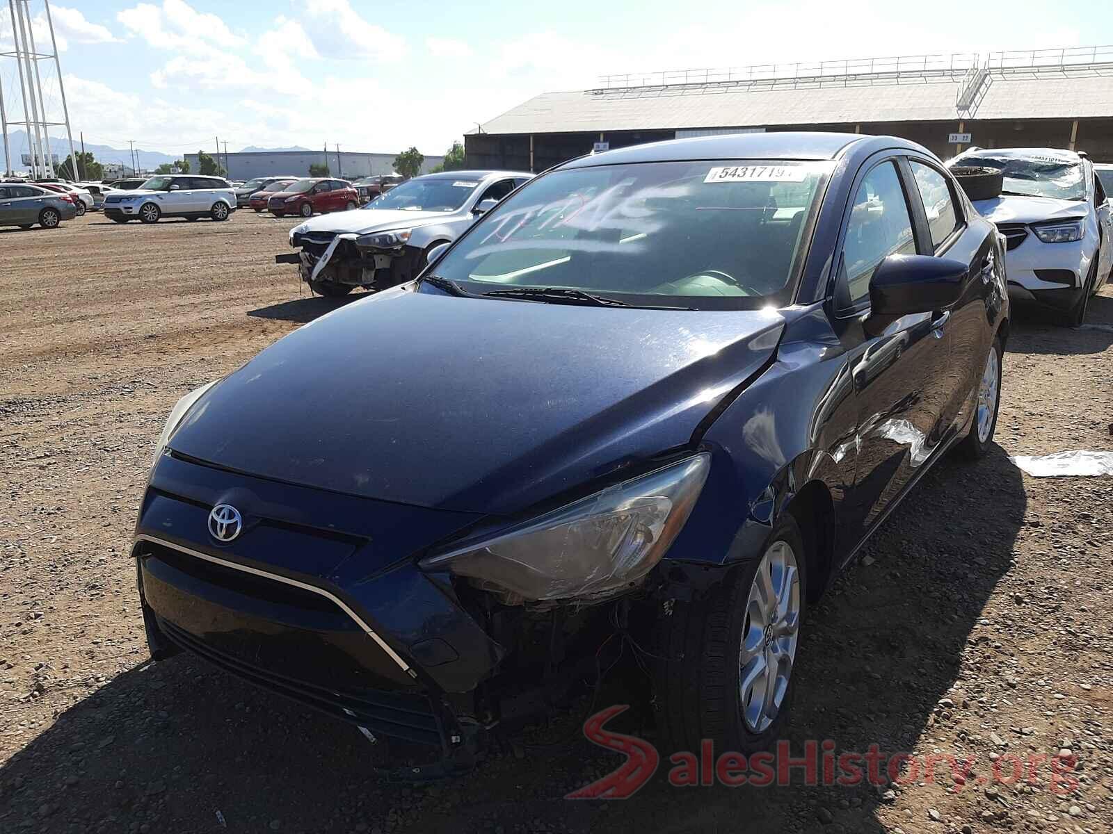 3MYDLBYV0HY177008 2017 TOYOTA YARIS