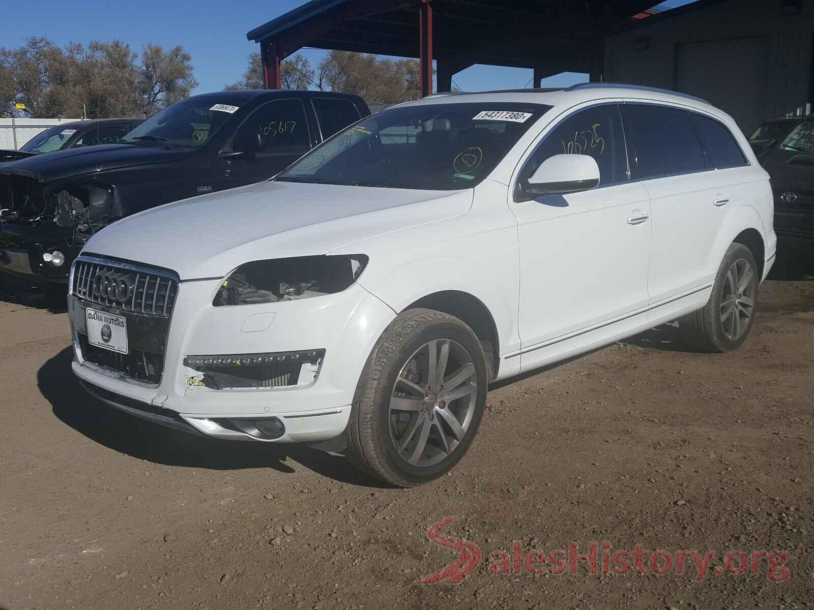 WA1VMAFE5DD002919 2013 AUDI Q7