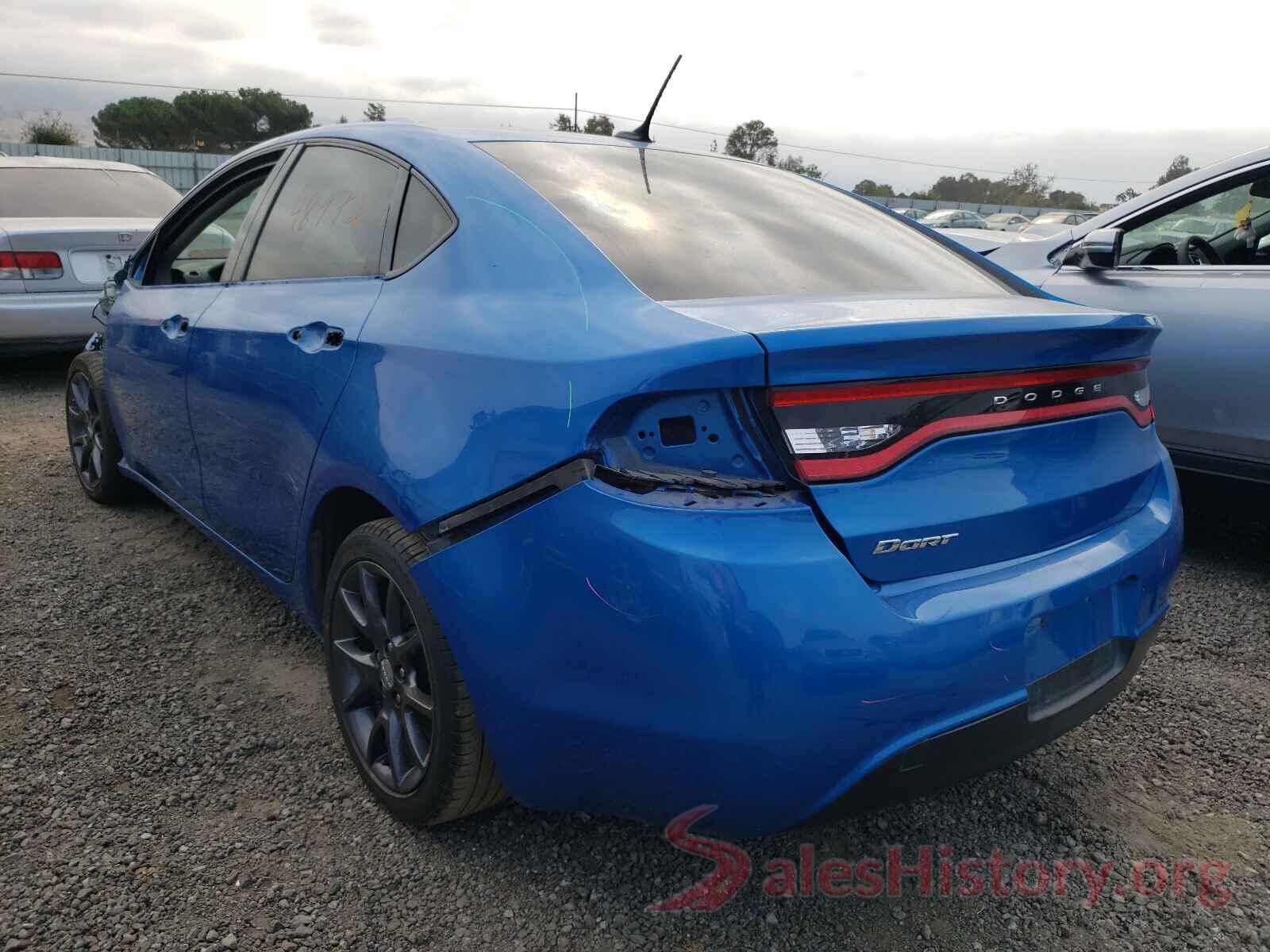 1C3CDFAA3GD577723 2016 DODGE DART