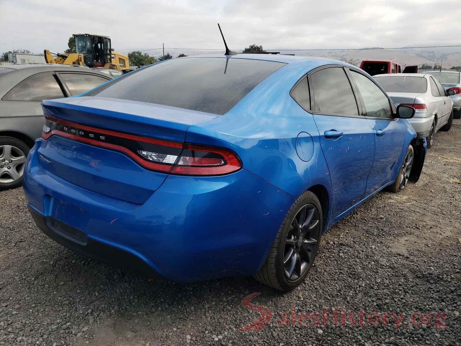 1C3CDFAA3GD577723 2016 DODGE DART