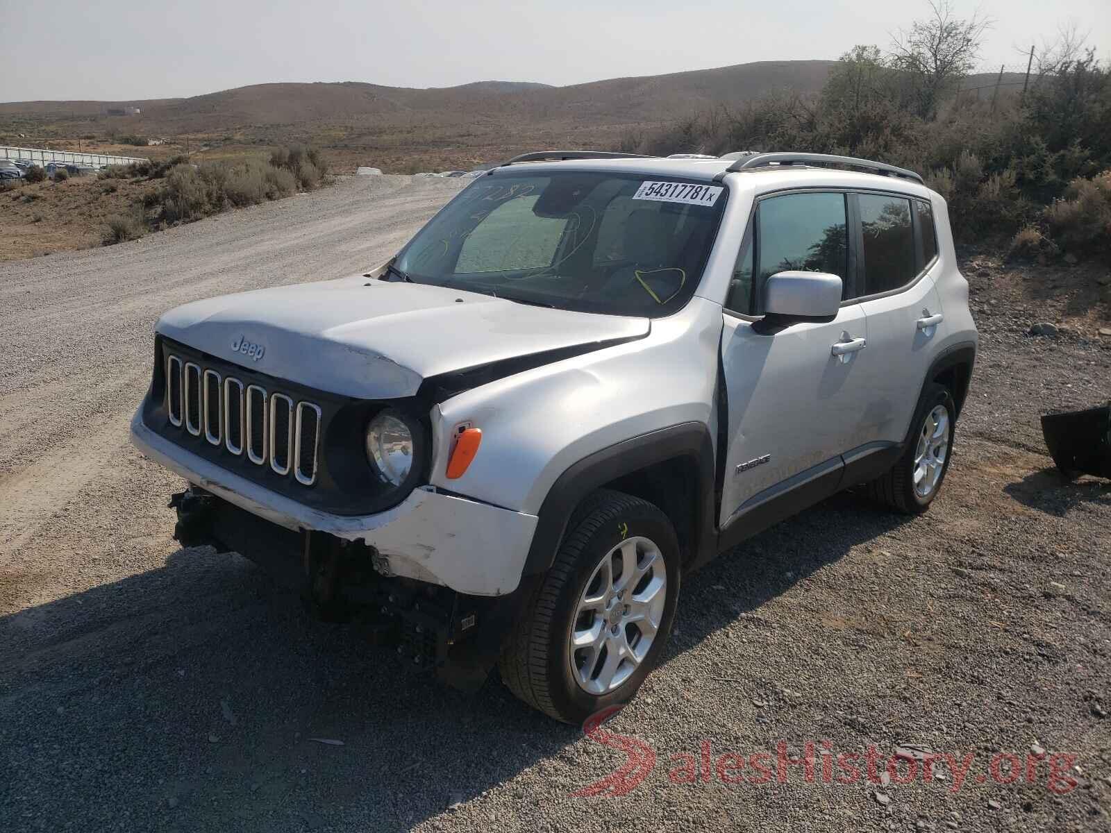 ZACCJBBB7HPE44499 2017 JEEP RENEGADE