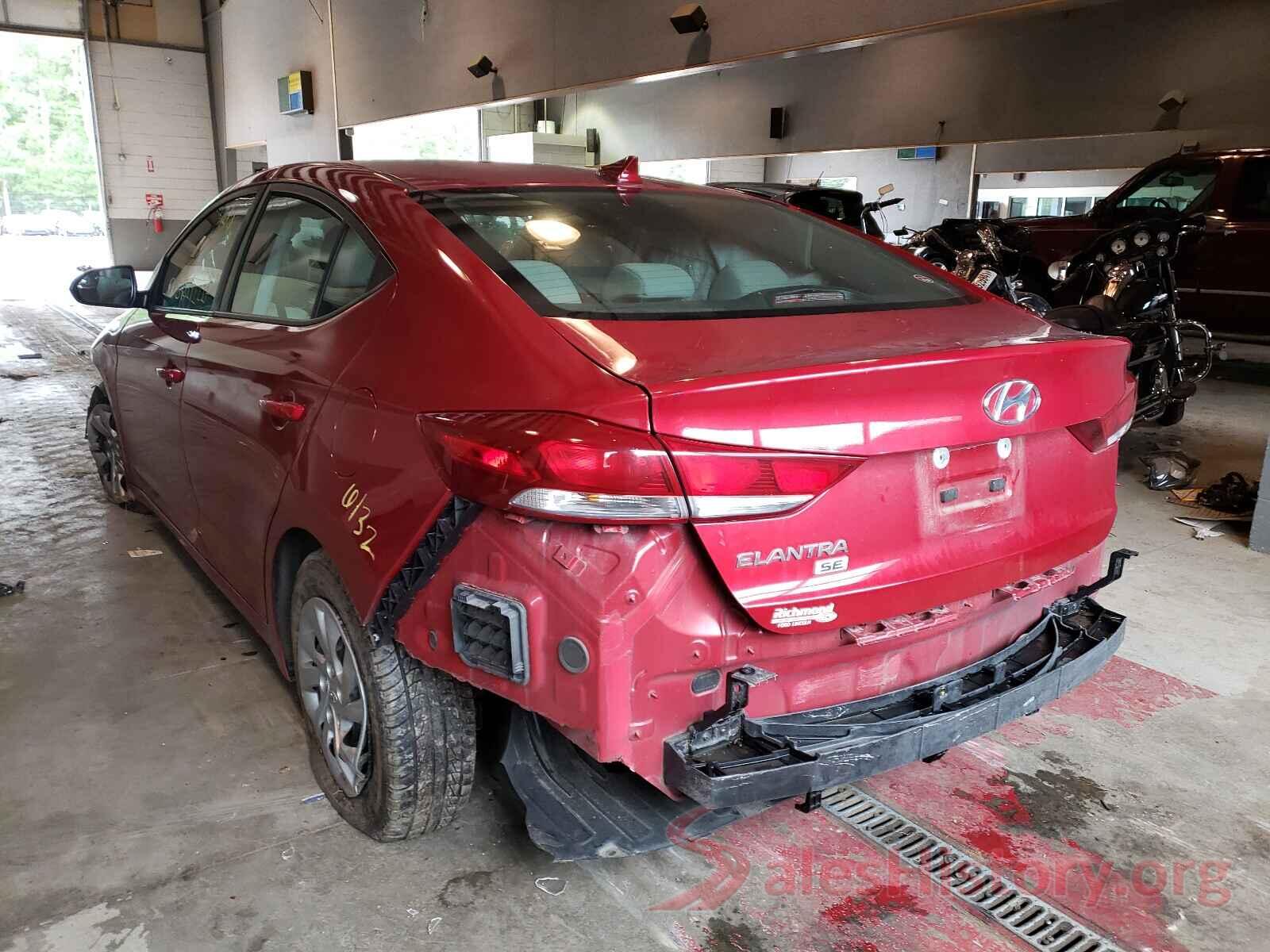 KMHD74LF5HU320659 2017 HYUNDAI ELANTRA