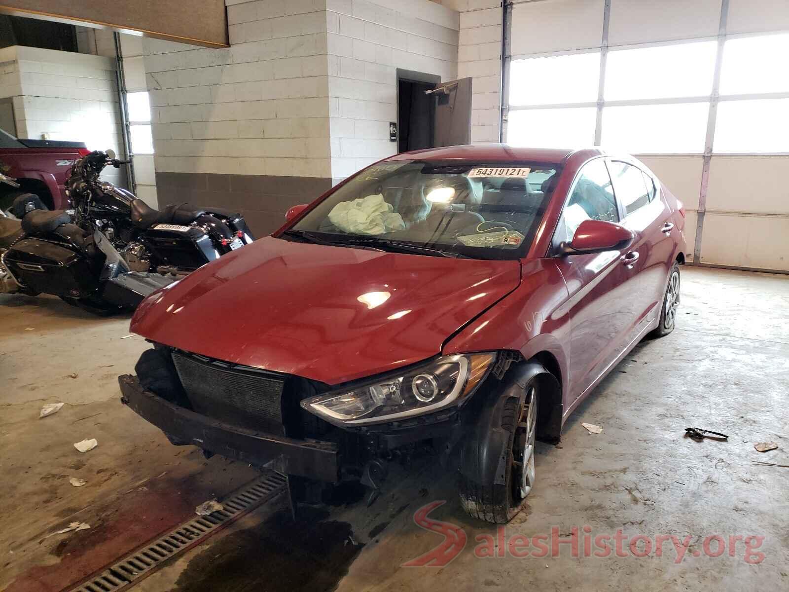 KMHD74LF5HU320659 2017 HYUNDAI ELANTRA