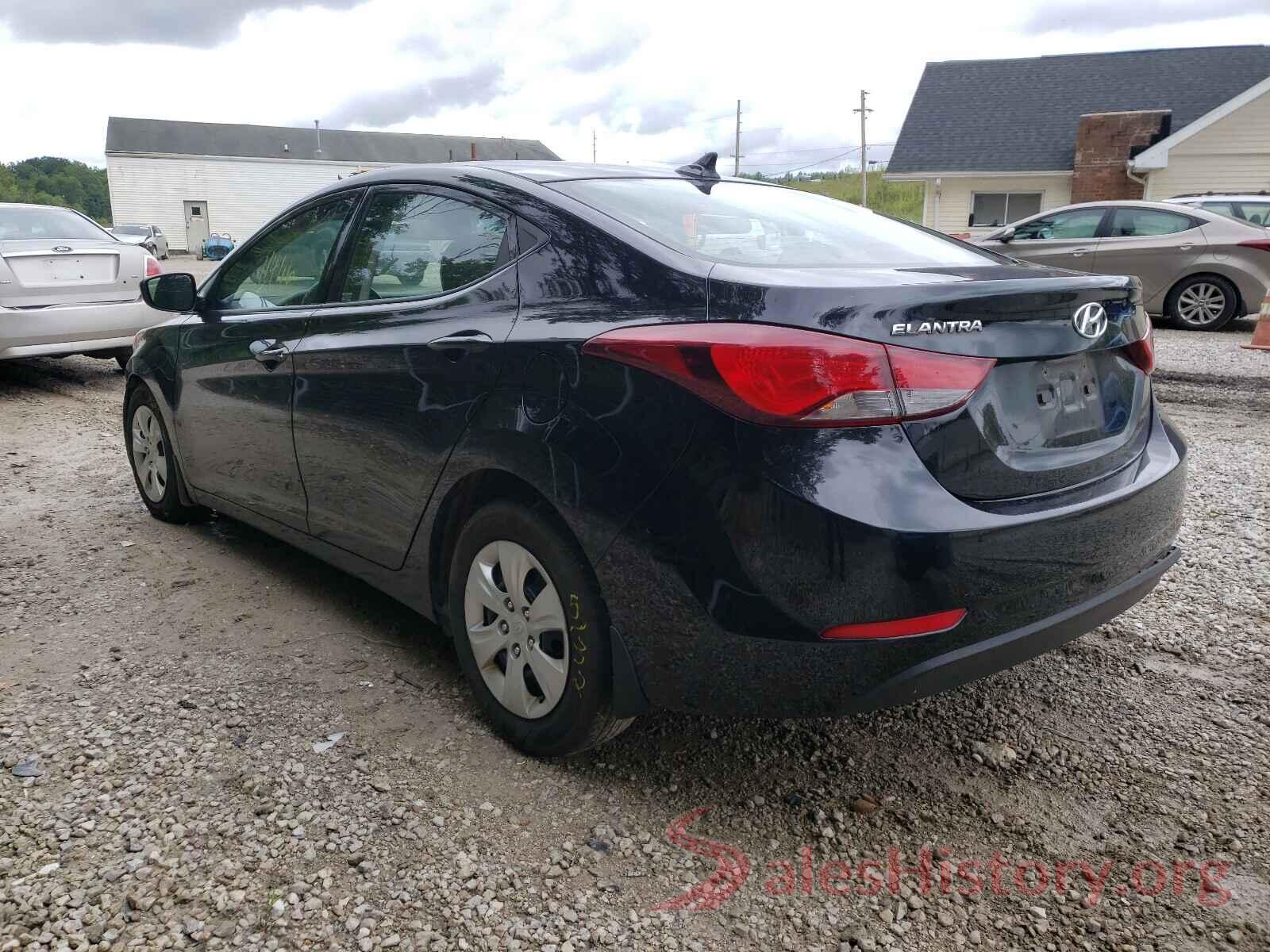 5NPDH4AE4GH669056 2016 HYUNDAI ELANTRA