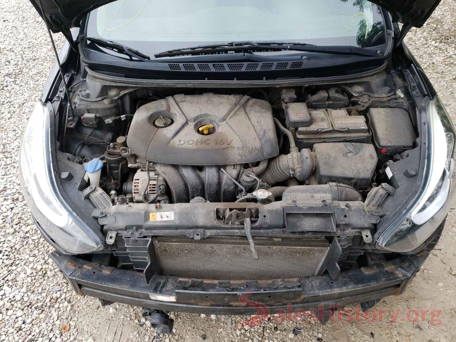 5NPDH4AE4GH669056 2016 HYUNDAI ELANTRA