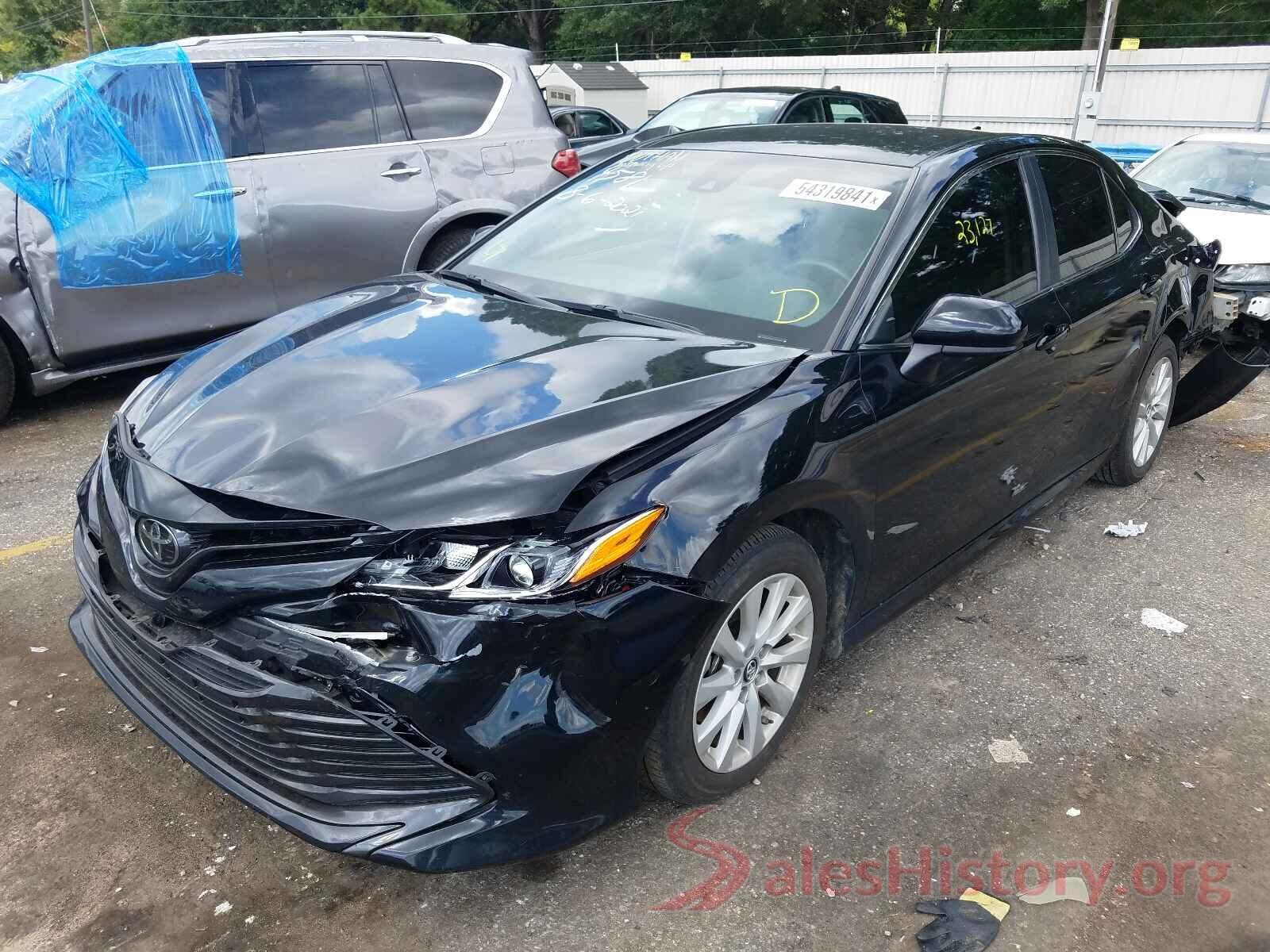 4T1B11HK9KU289954 2019 TOYOTA CAMRY