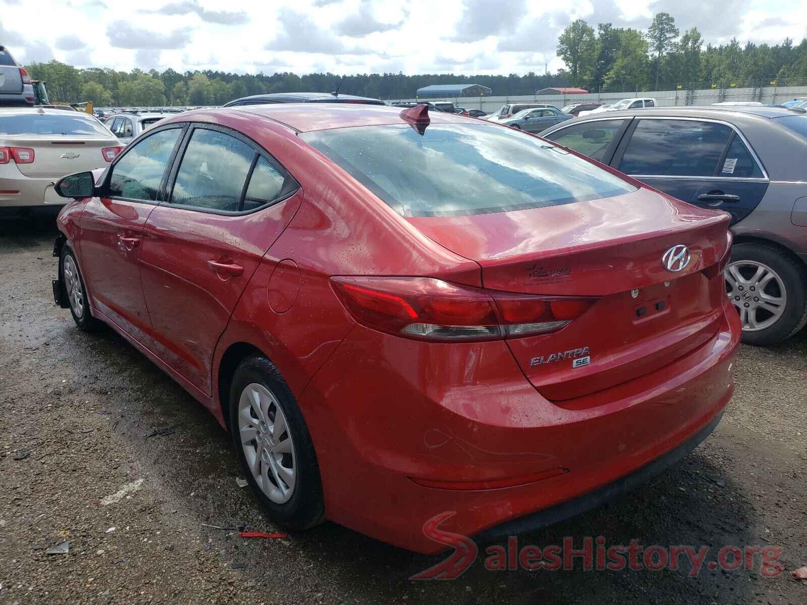 5NPD74LF2HH126556 2017 HYUNDAI ELANTRA