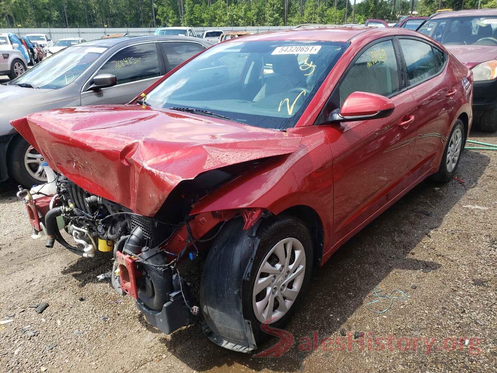 5NPD74LF2HH126556 2017 HYUNDAI ELANTRA