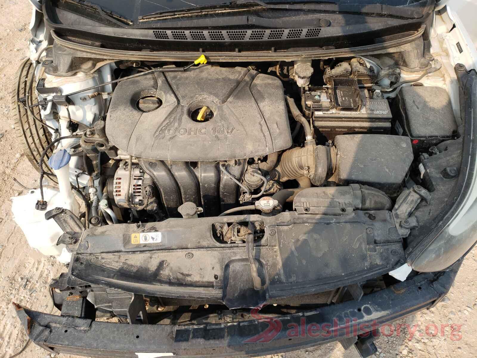 5NPDH4AE6GH742735 2016 HYUNDAI ELANTRA