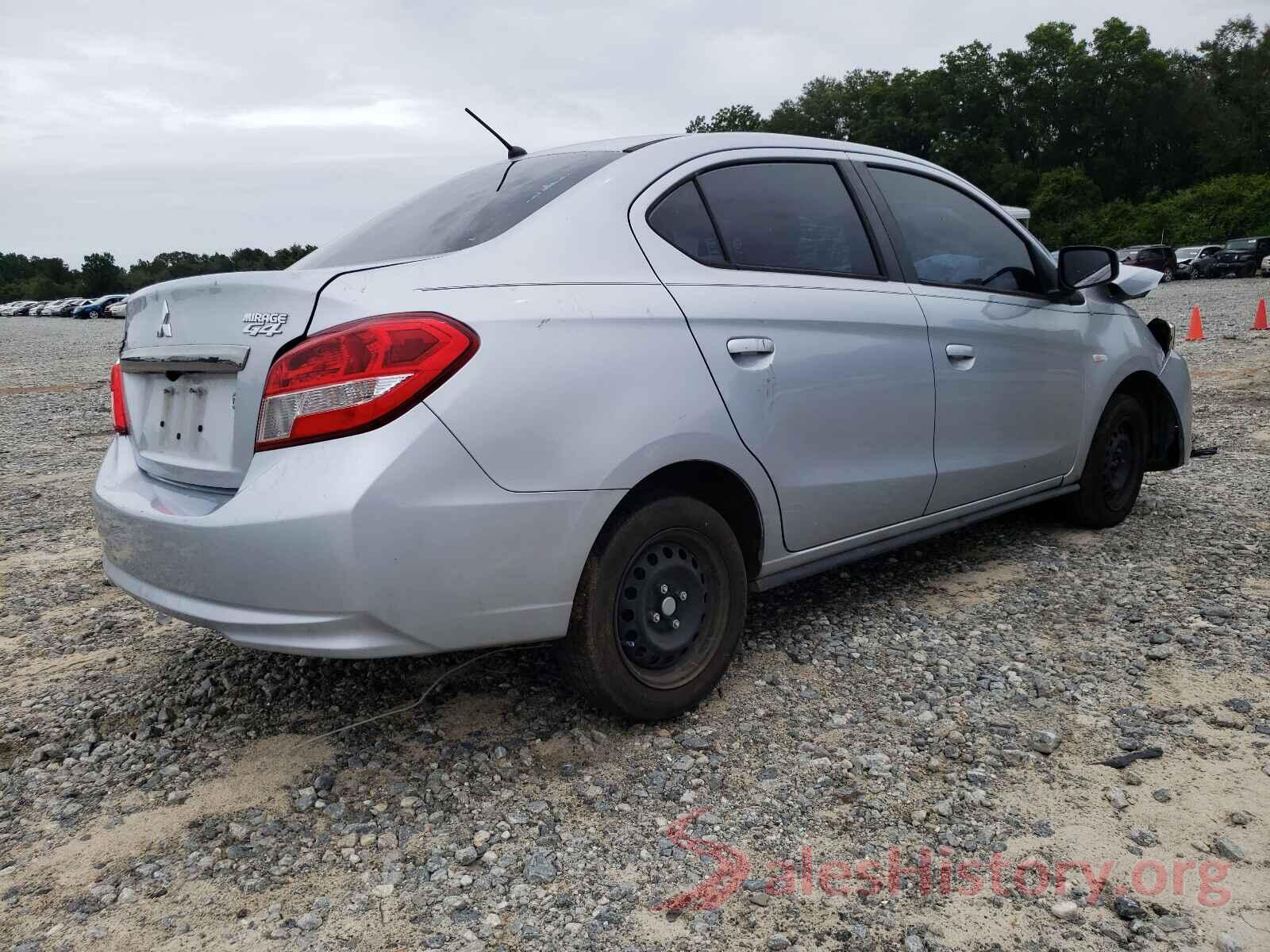 ML32F3FJ0KHF06673 2019 MITSUBISHI MIRAGE