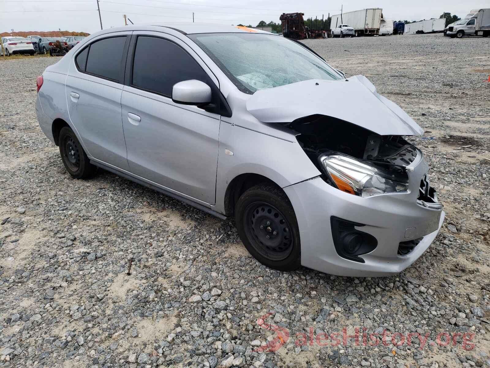 ML32F3FJ0KHF06673 2019 MITSUBISHI MIRAGE