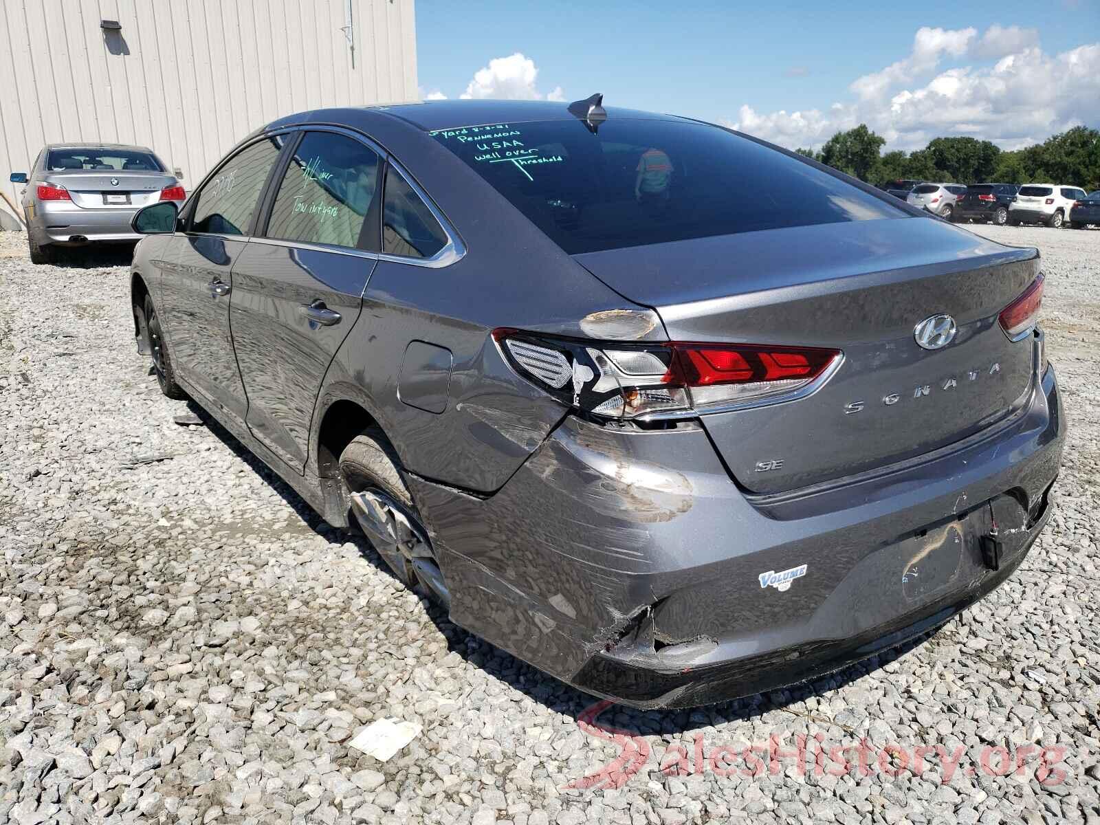 5NPE24AF2KH787890 2019 HYUNDAI SONATA