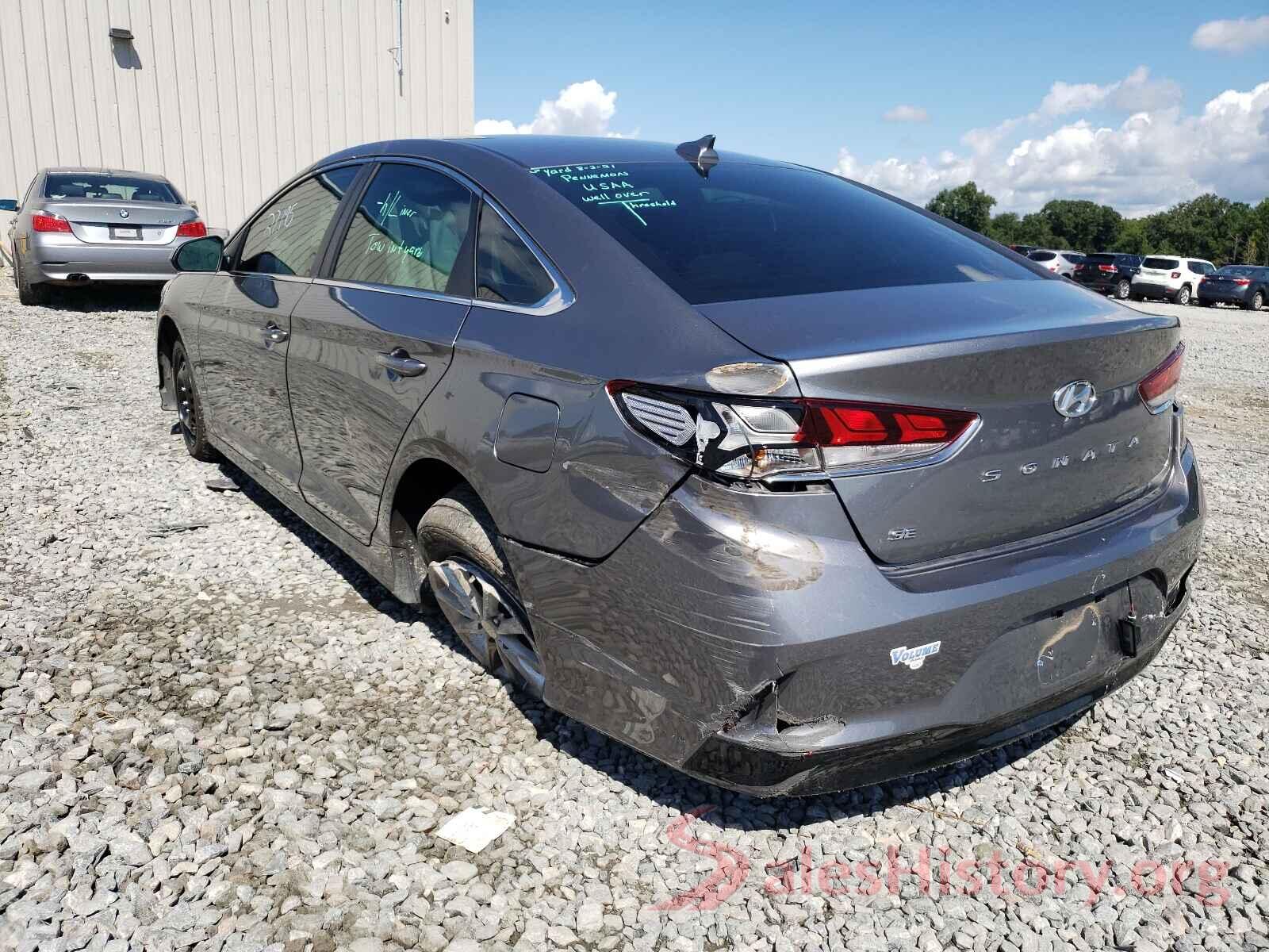 5NPE24AF2KH787890 2019 HYUNDAI SONATA