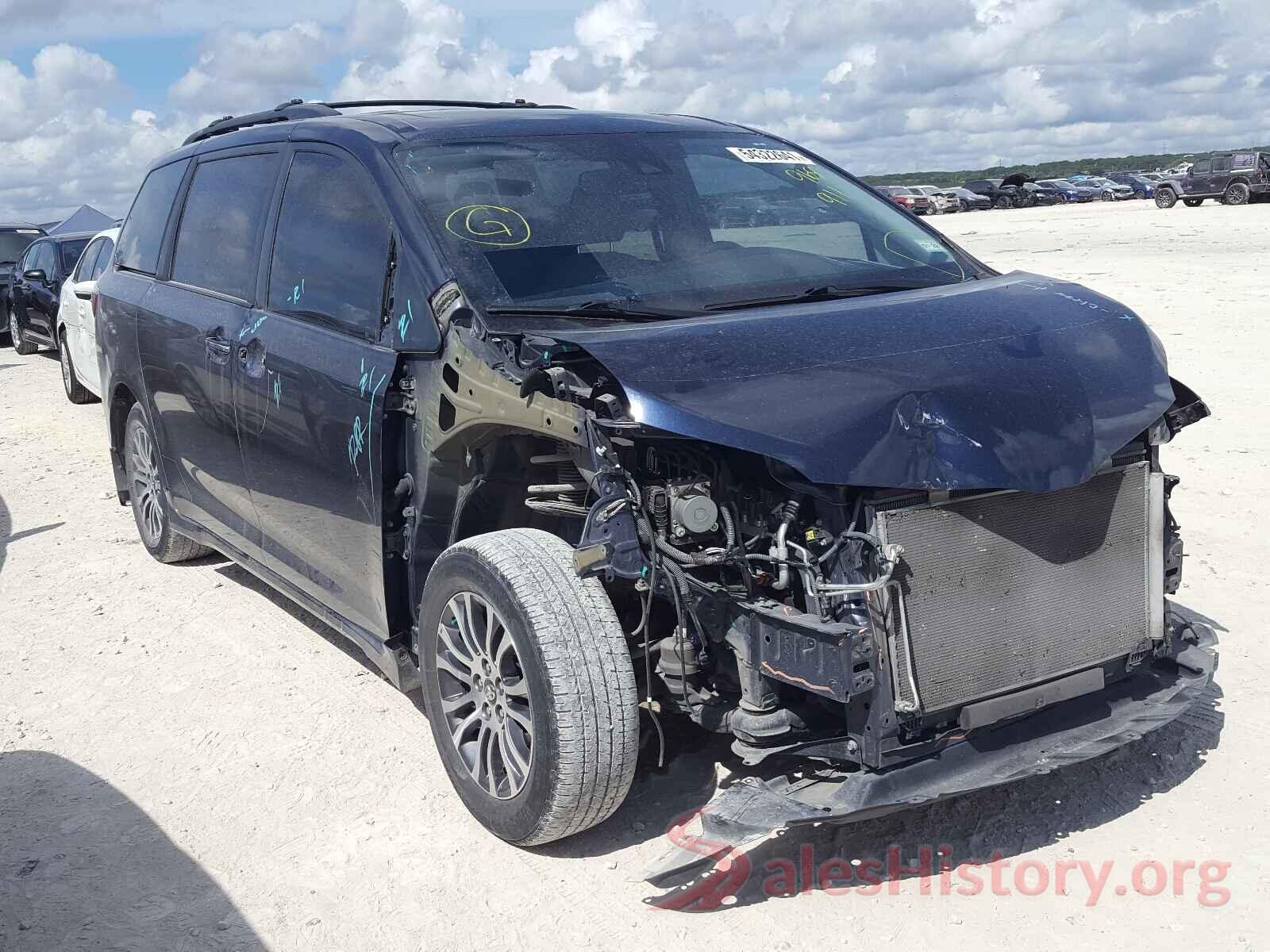 5TDYZ3DC4KS968911 2019 TOYOTA SIENNA