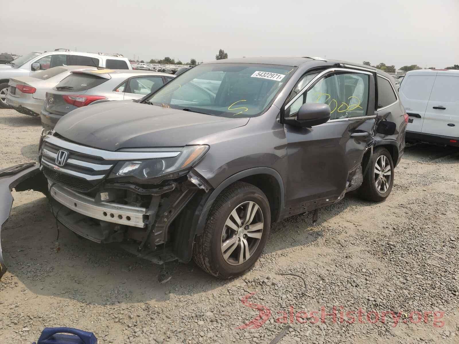 5FNYF6H53HB031471 2017 HONDA PILOT