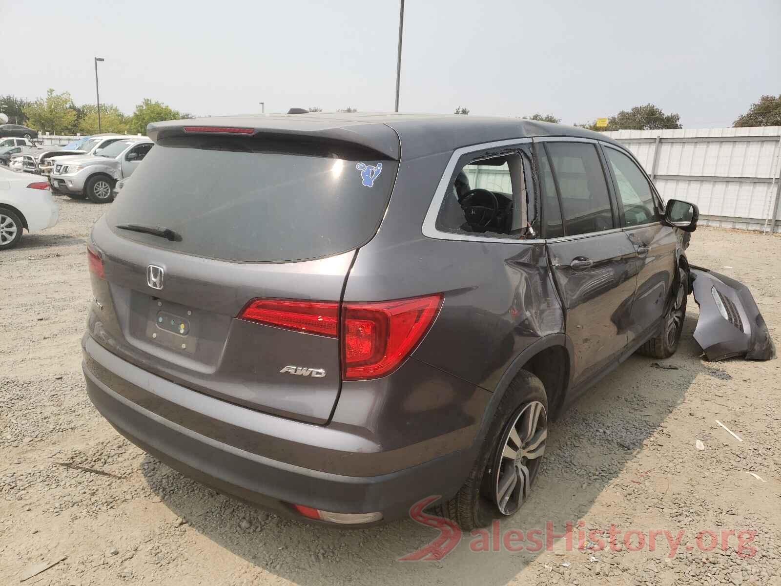 5FNYF6H53HB031471 2017 HONDA PILOT