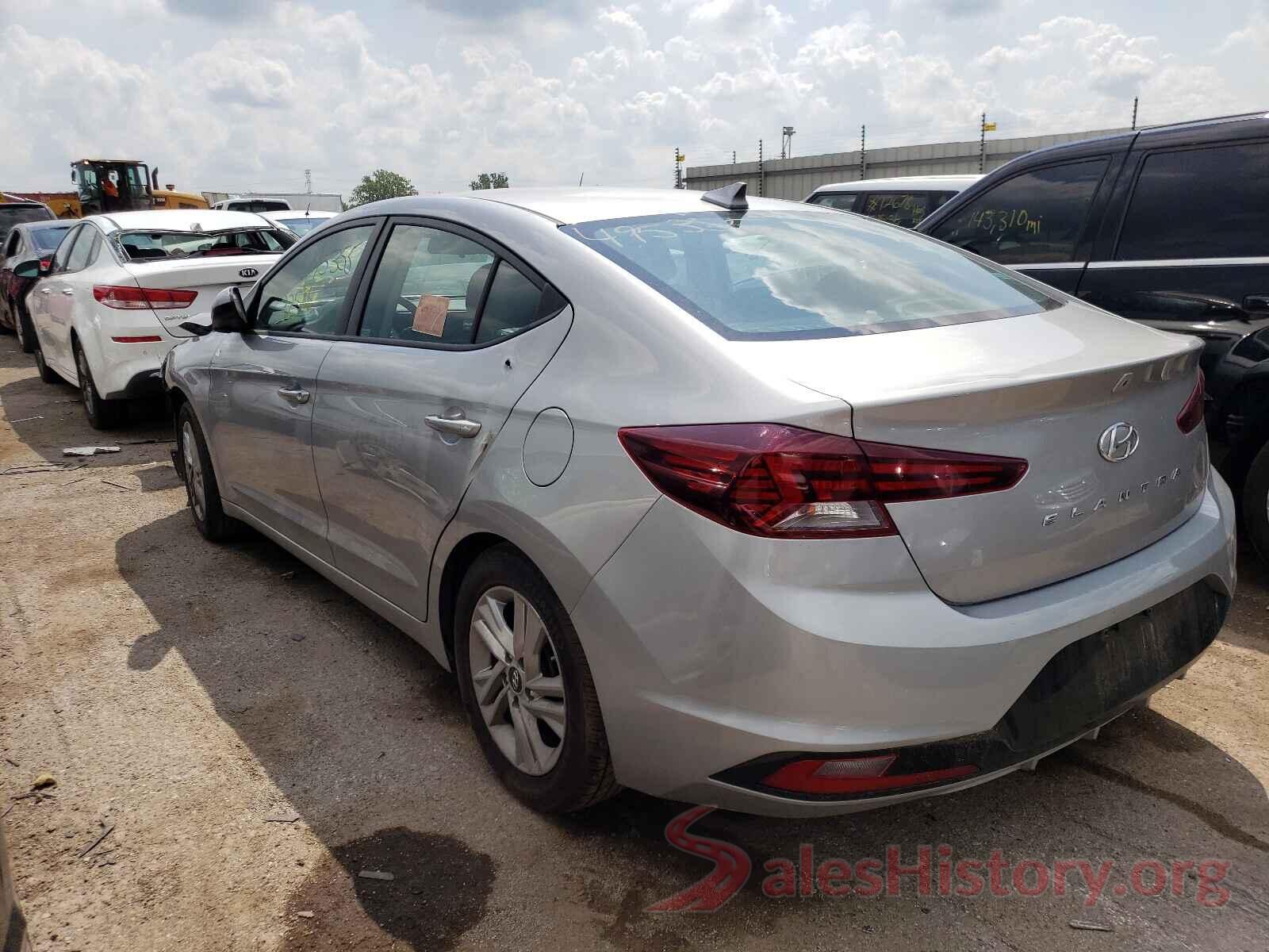 5NPD84LF1LH581307 2020 HYUNDAI ELANTRA