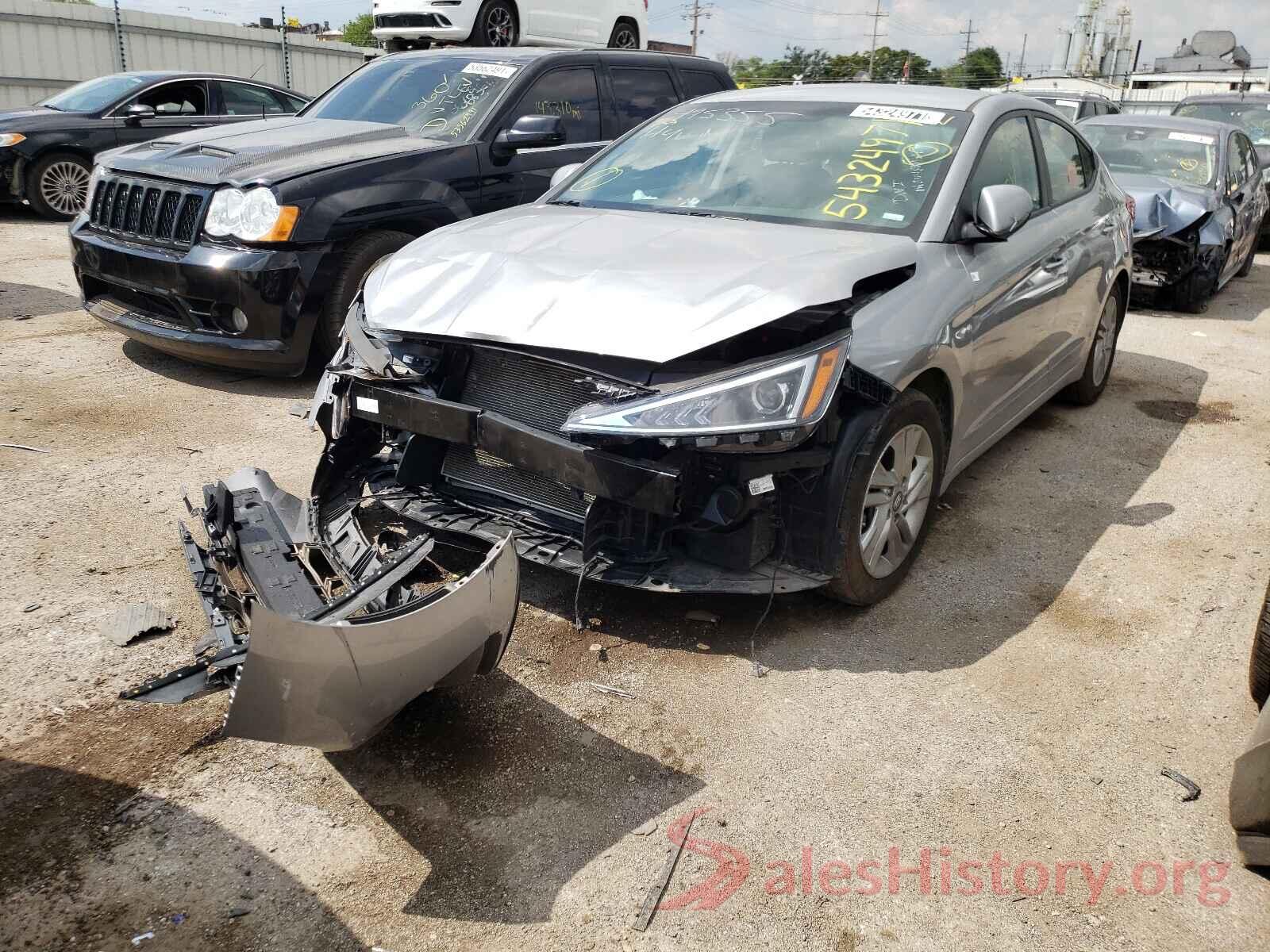 5NPD84LF1LH581307 2020 HYUNDAI ELANTRA