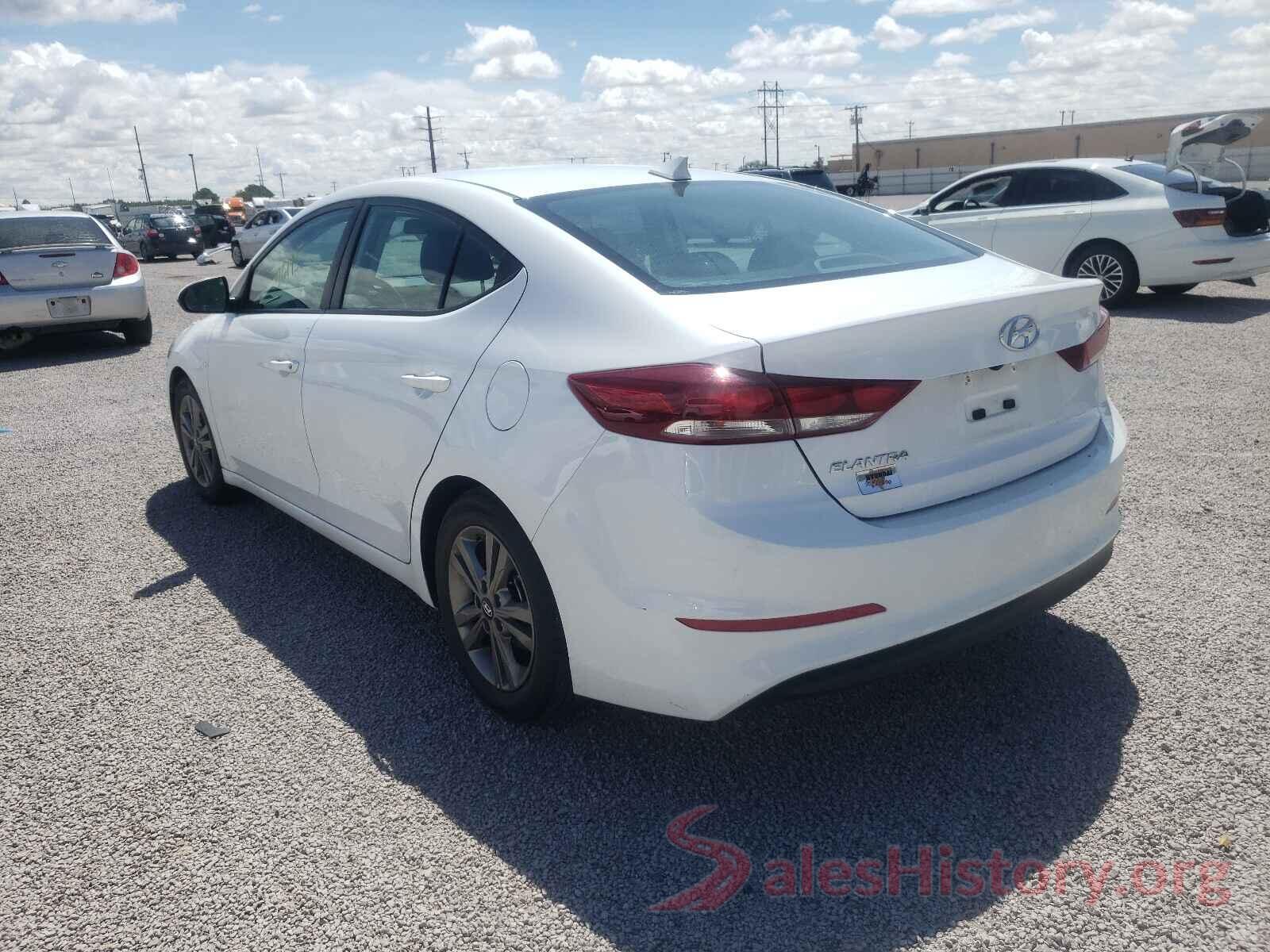 5NPD84LF7JH388947 2018 HYUNDAI ELANTRA