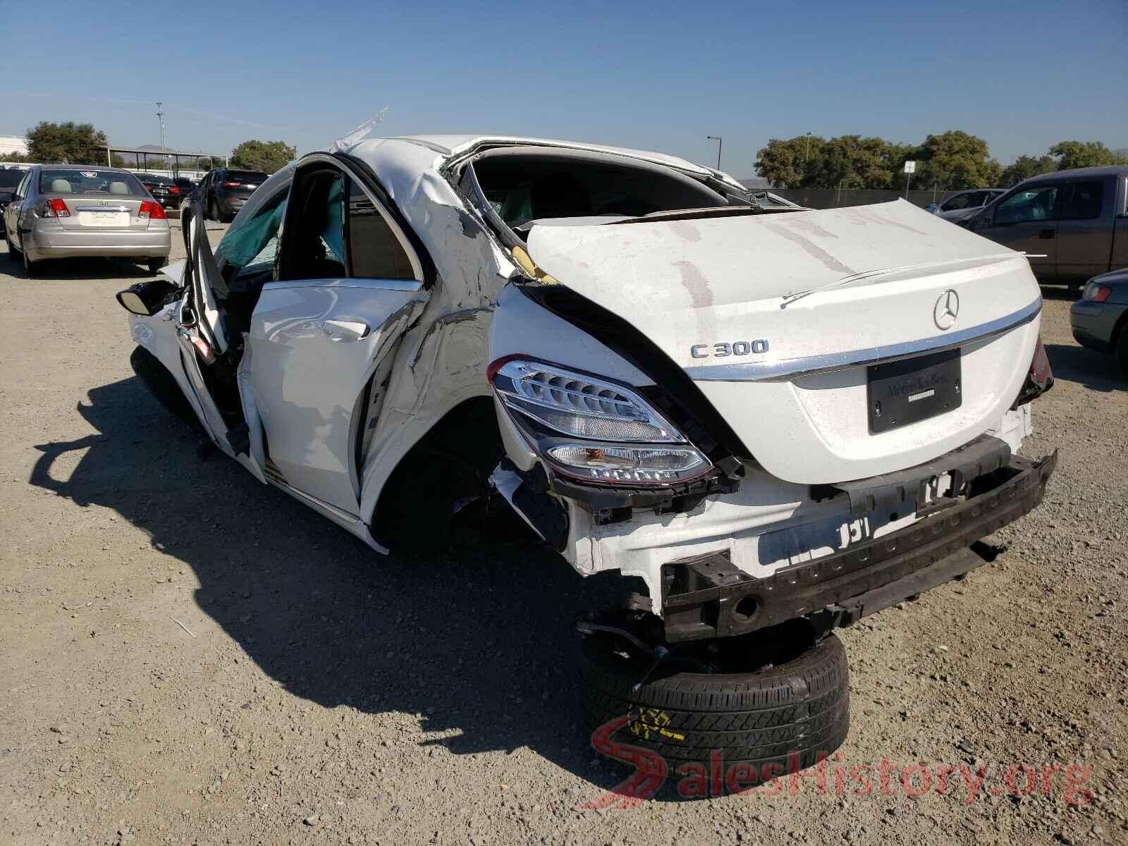 55SWF4JB7HU233787 2017 MERCEDES-BENZ C CLASS