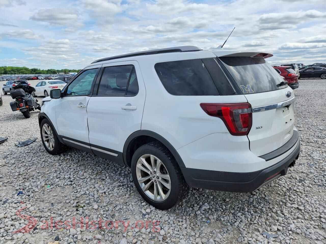 2019 FORD EXPLORER VIN 1FM5K8D88KGB37711, front view