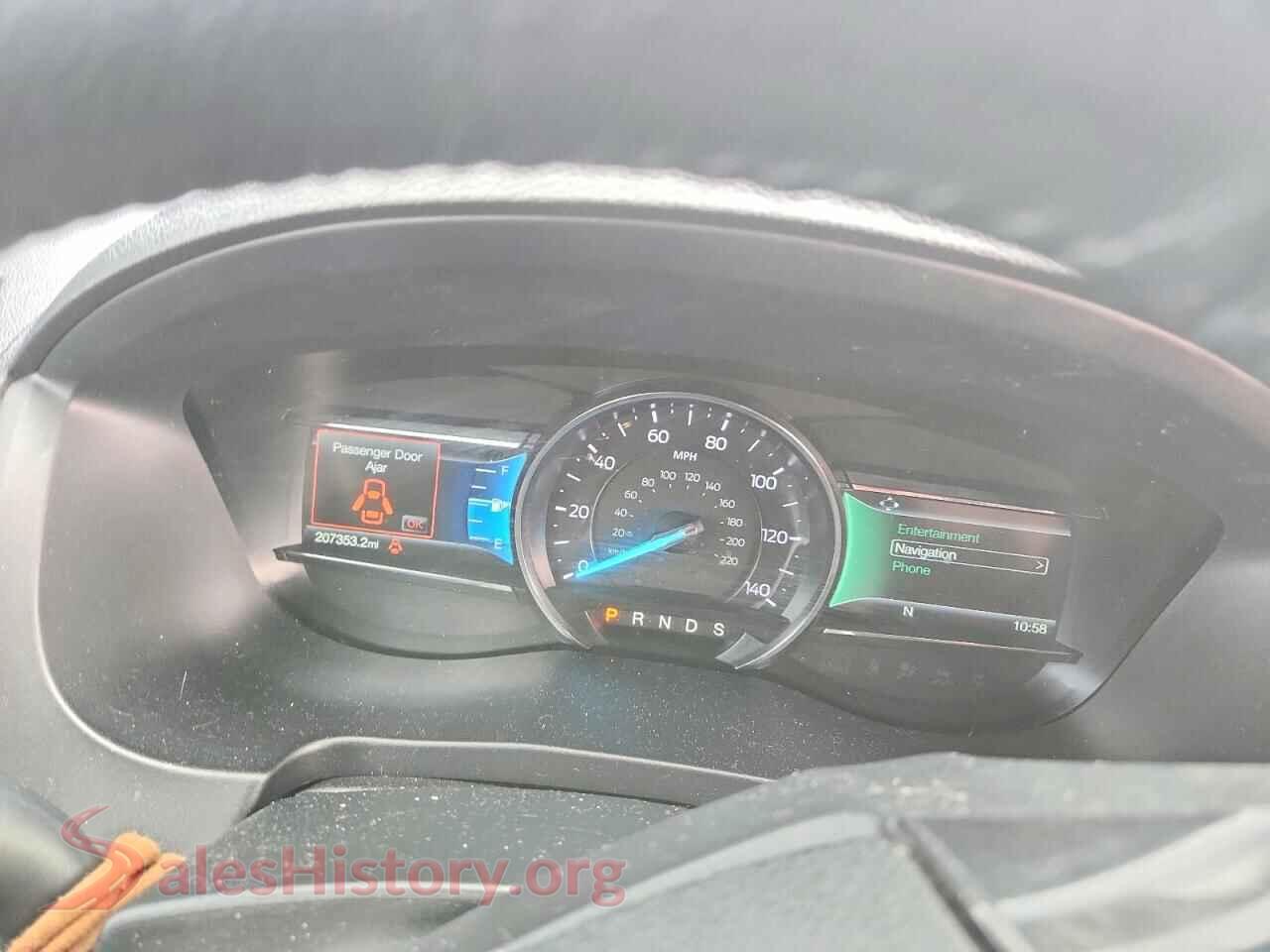 2019 FORD EXPLORER VIN 1FM5K8D88KGB37711, interior center console