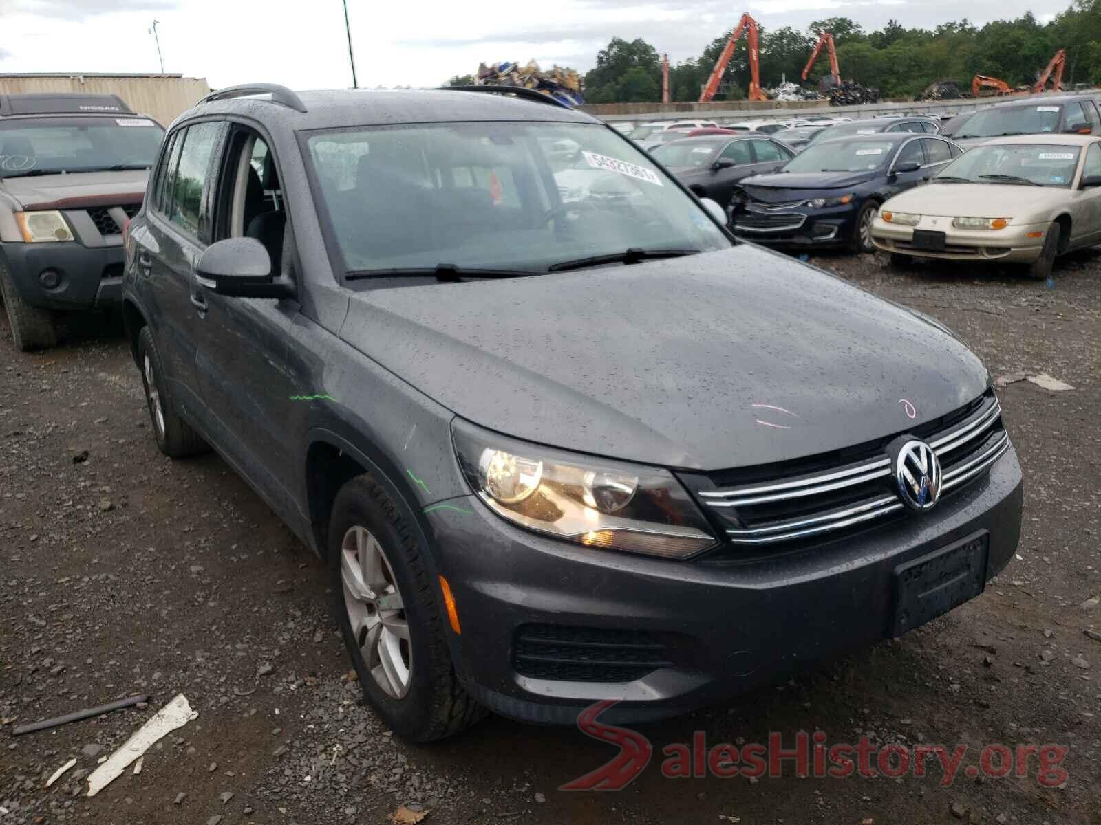 WVGBV7AX2GW529354 2016 VOLKSWAGEN TIGUAN