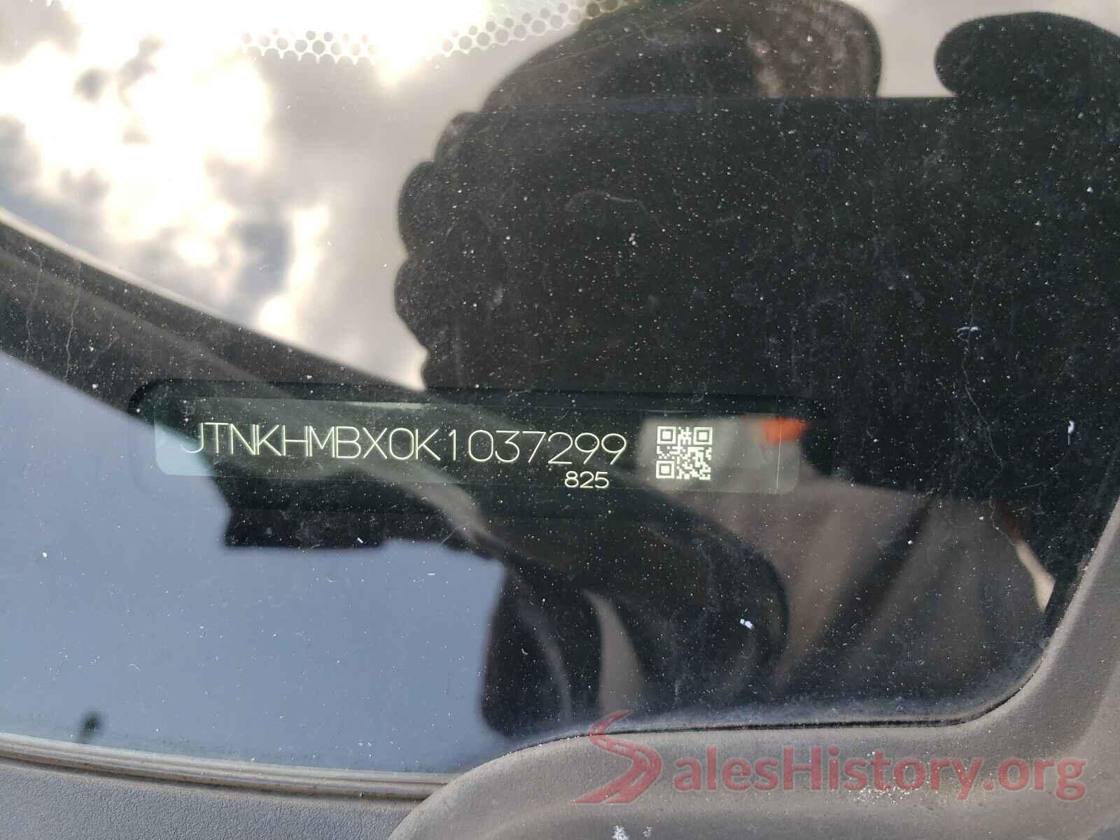 JTNKHMBX0K1037299 2019 TOYOTA C-HR