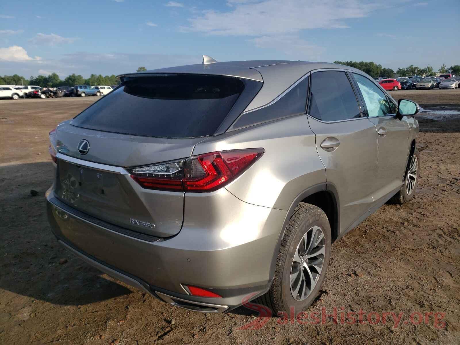 2T2AZMAA9LC180092 2020 LEXUS RX350