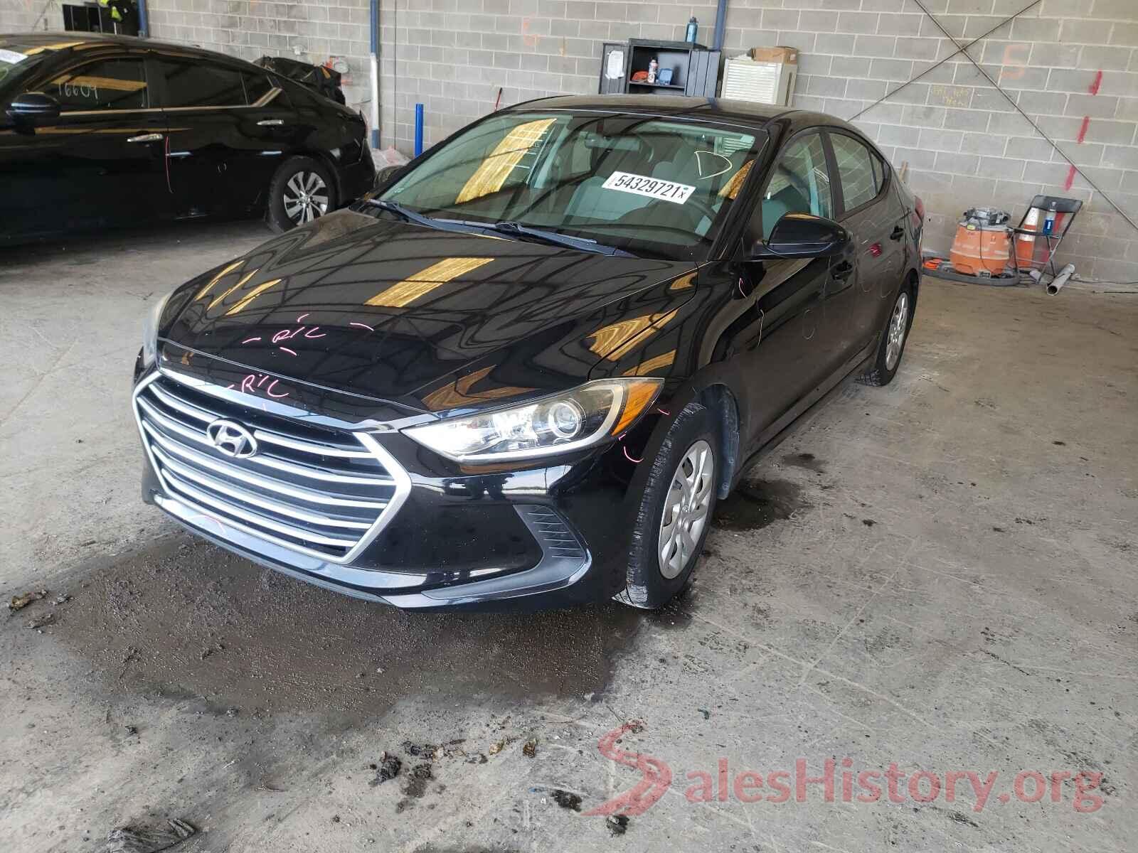 KMHD74LF0HU058727 2017 HYUNDAI ELANTRA