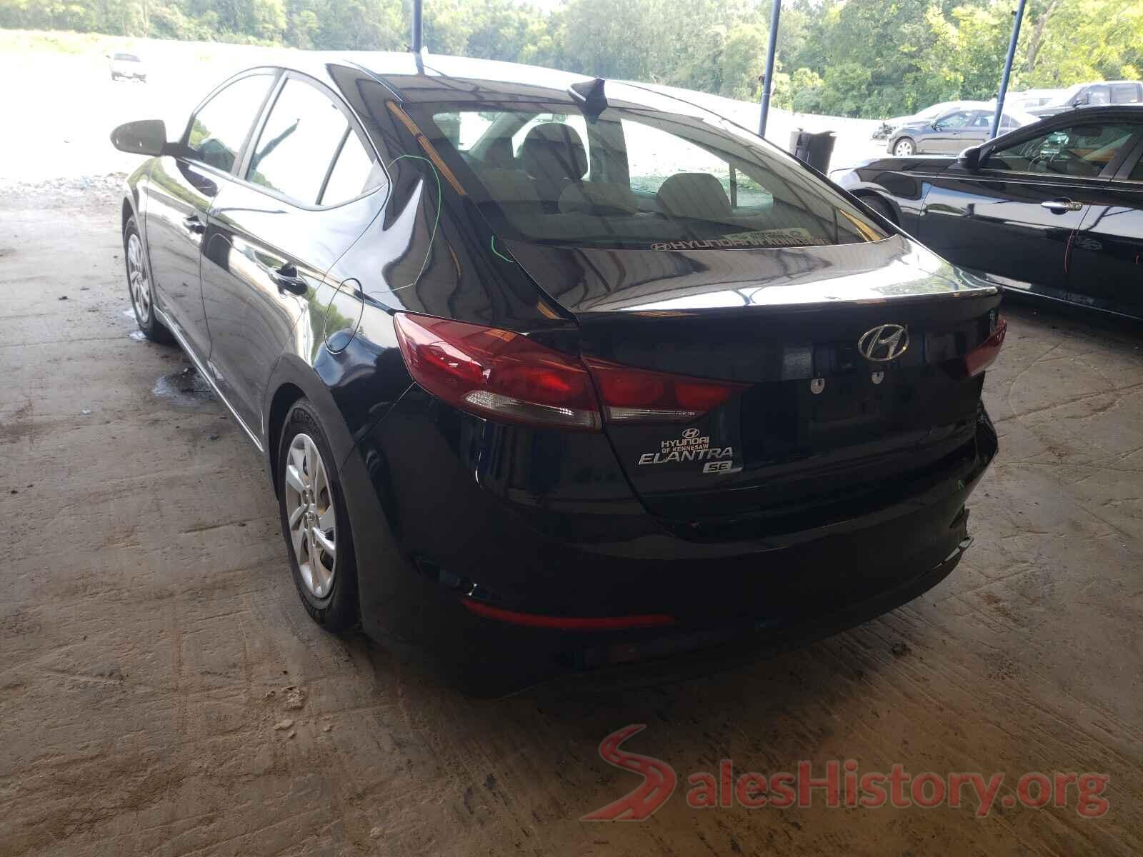 KMHD74LF0HU058727 2017 HYUNDAI ELANTRA