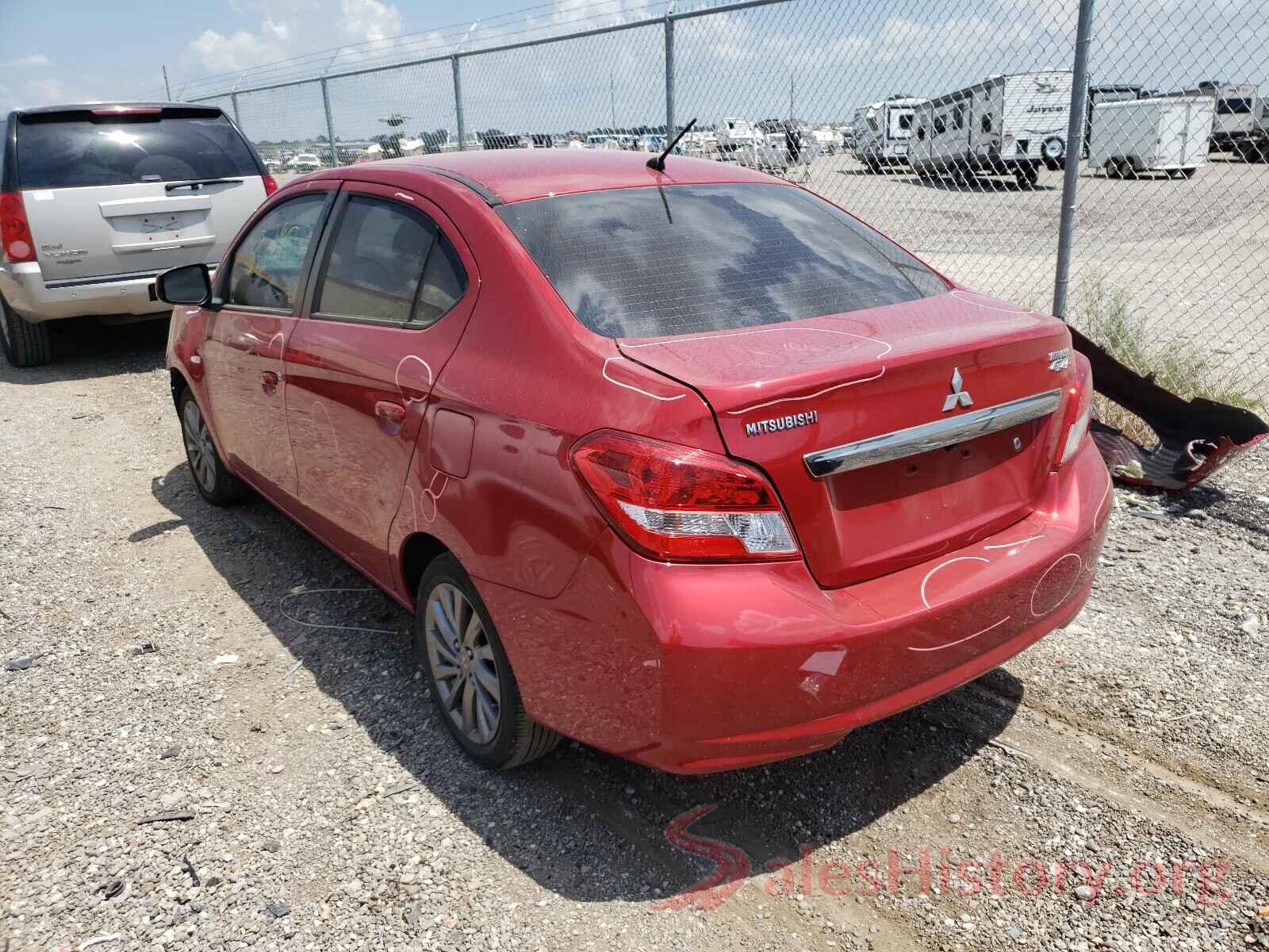 ML32F3FJ3JHF11414 2018 MITSUBISHI MIRAGE