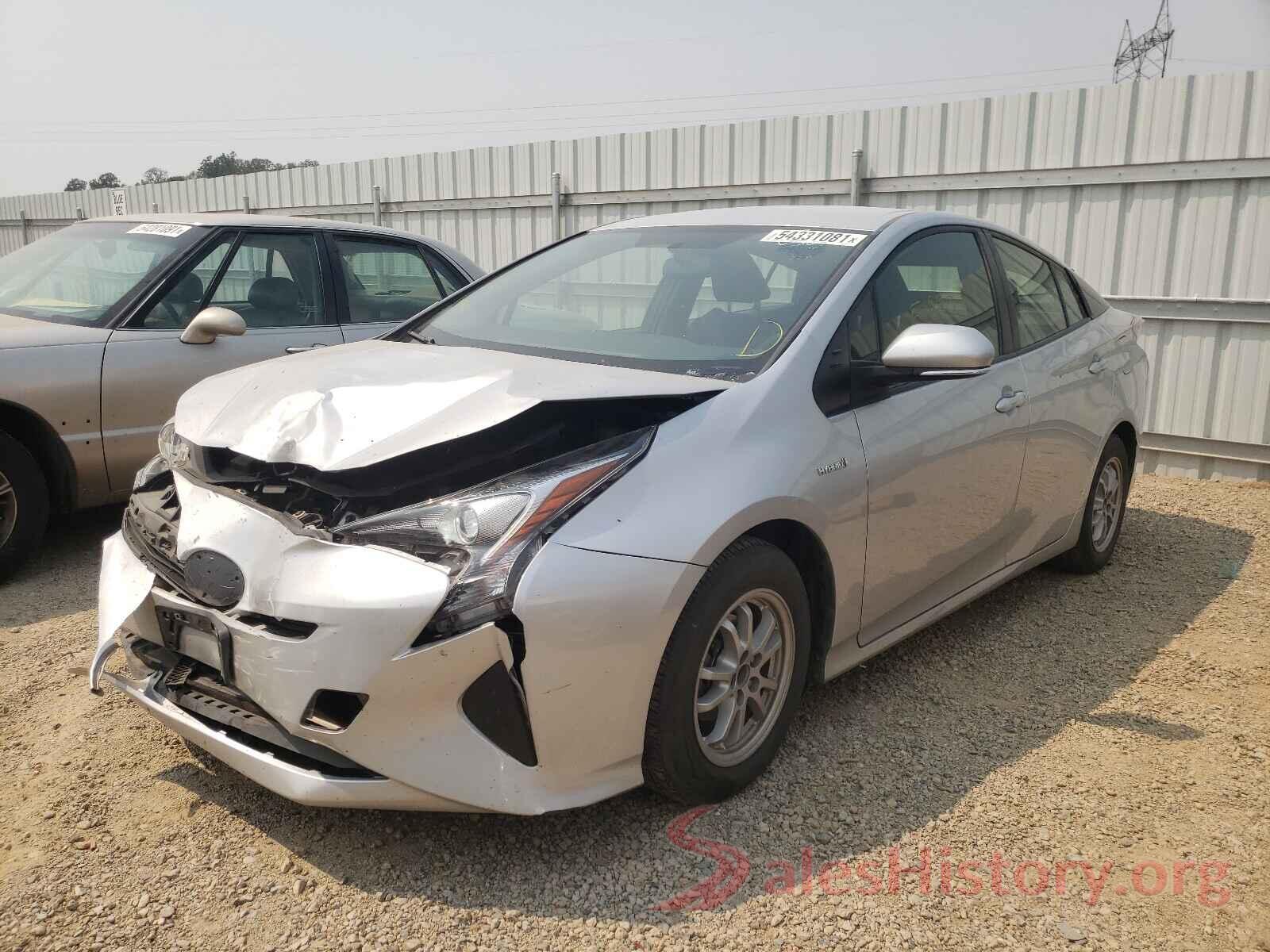 JTDKBRFU0G3518409 2016 TOYOTA PRIUS