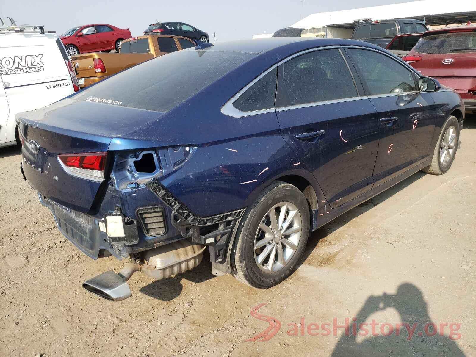 5NPE24AF5KH820509 2019 HYUNDAI SONATA