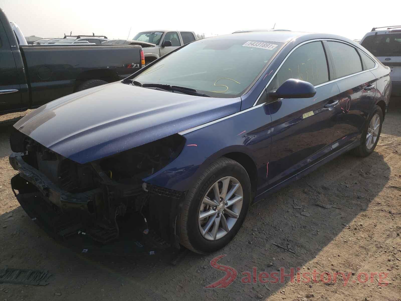 5NPE24AF5KH820509 2019 HYUNDAI SONATA