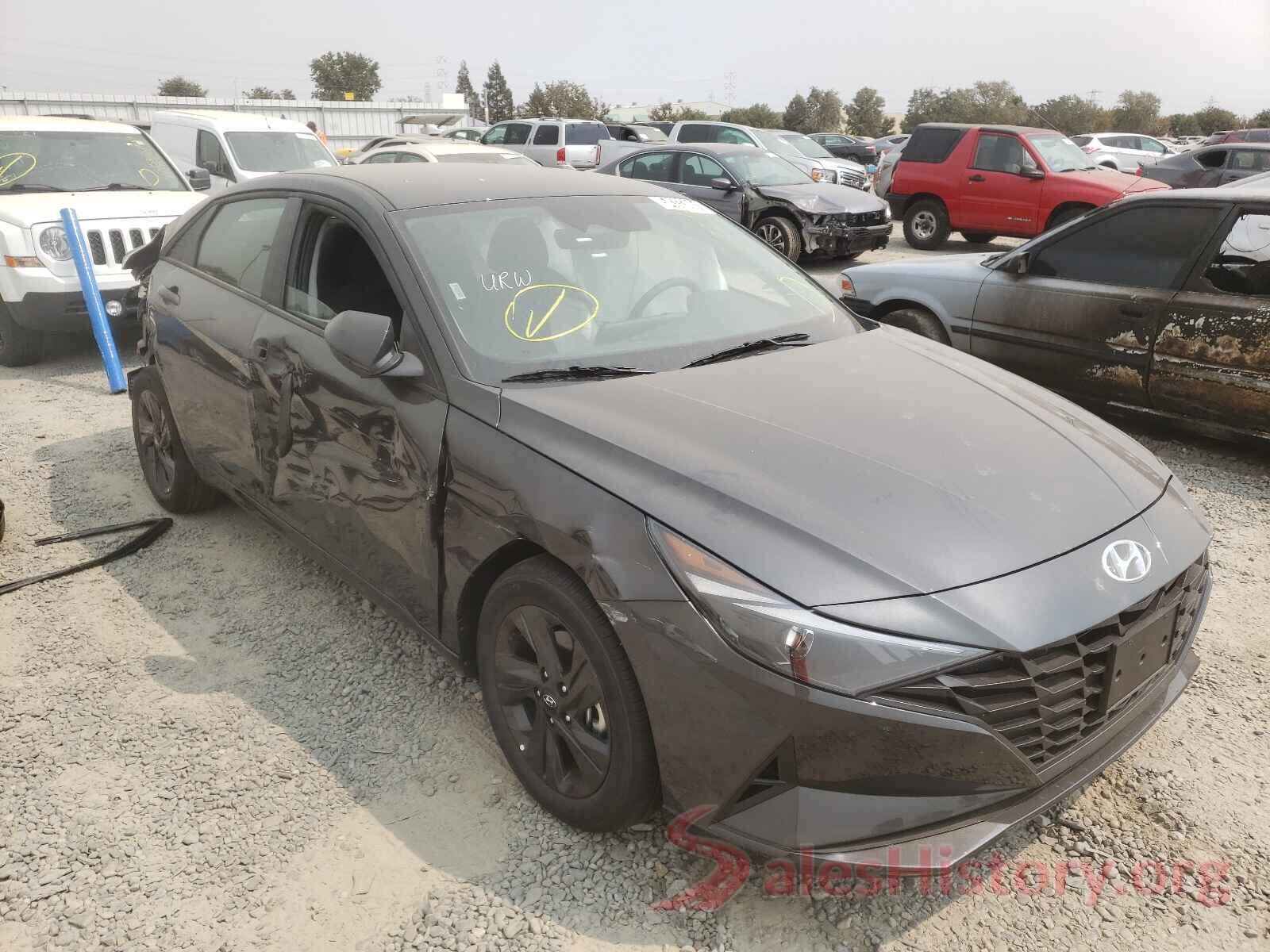 5NPLM4AG1MH051357 2021 HYUNDAI ELANTRA