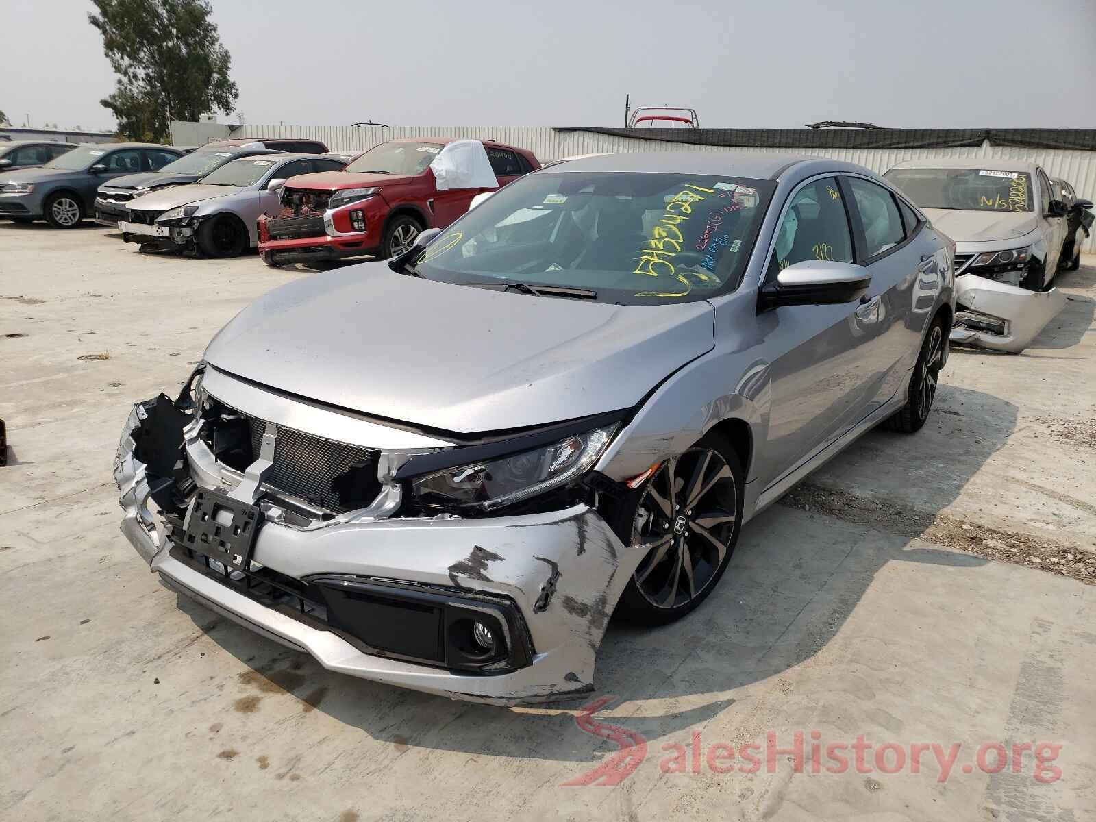 19XFC2F8XME203162 2021 HONDA CIVIC