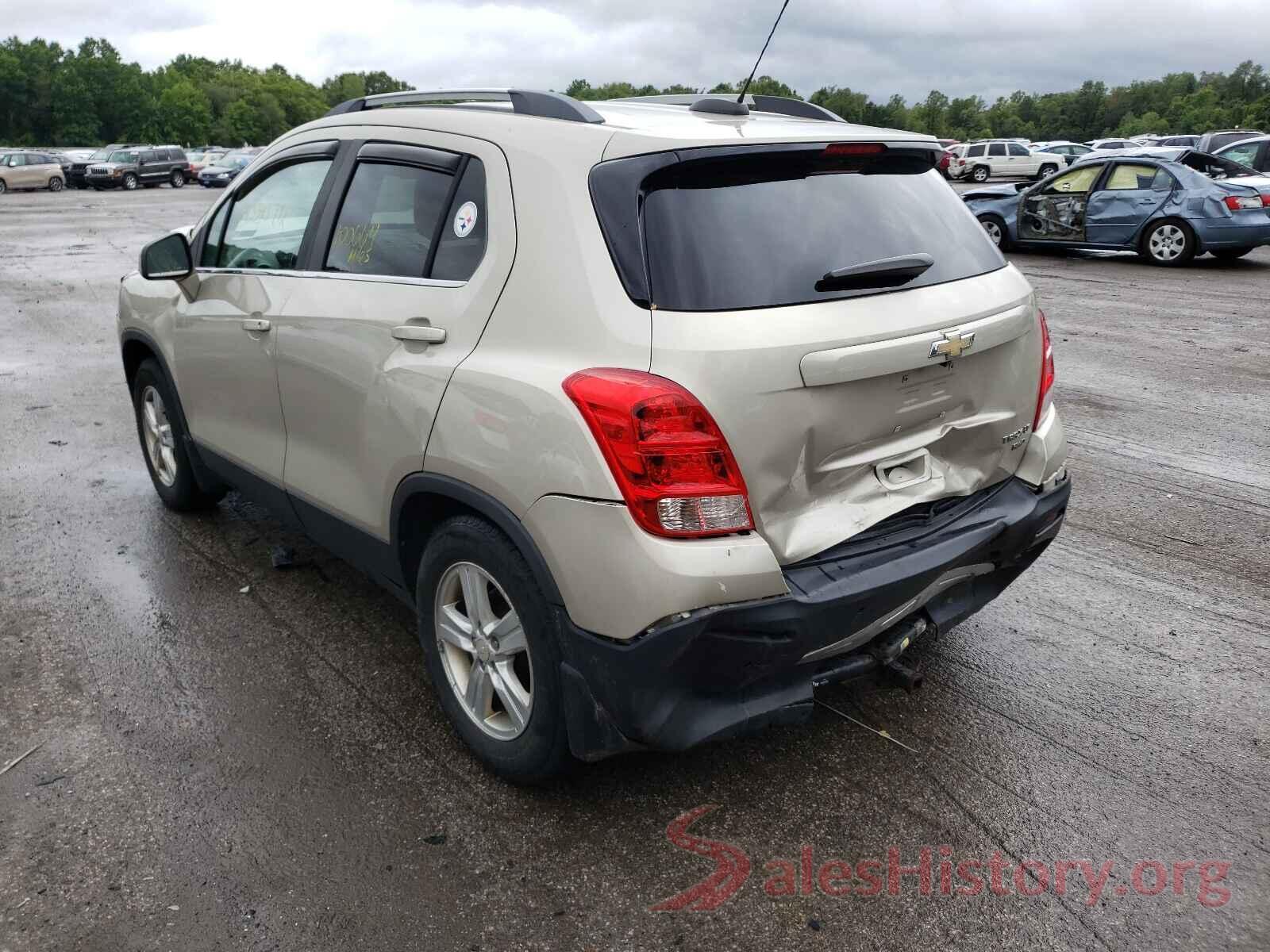 3GNCJPSBXGL175247 2016 CHEVROLET TRAX