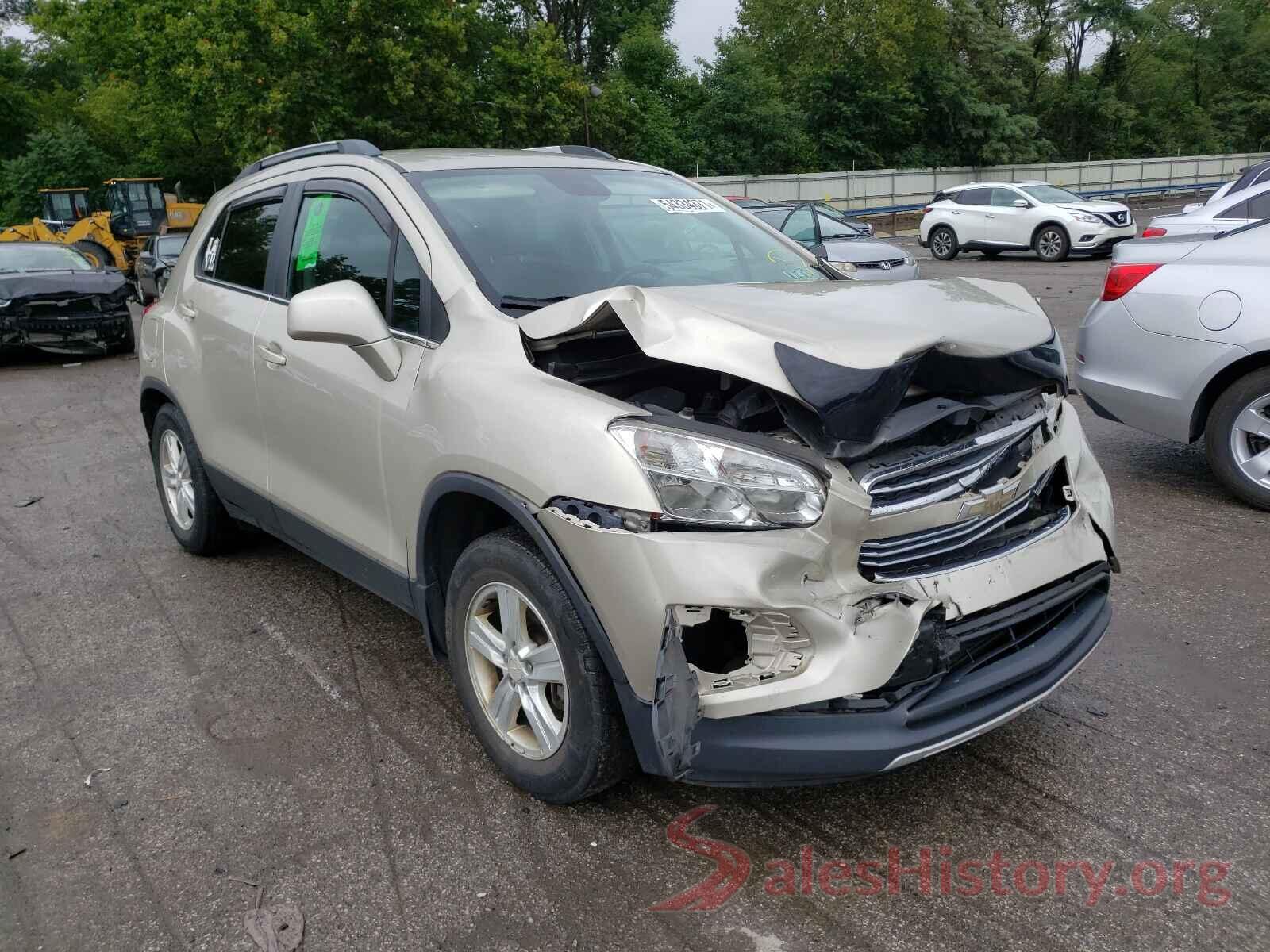 3GNCJPSBXGL175247 2016 CHEVROLET TRAX