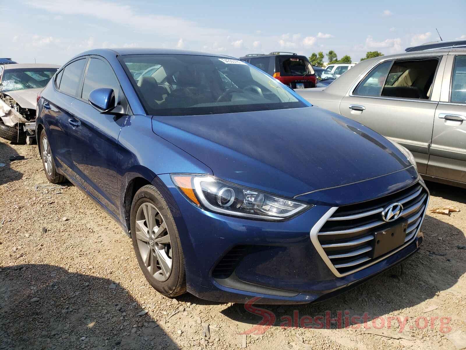 5NPD84LF0HH190995 2017 HYUNDAI ELANTRA