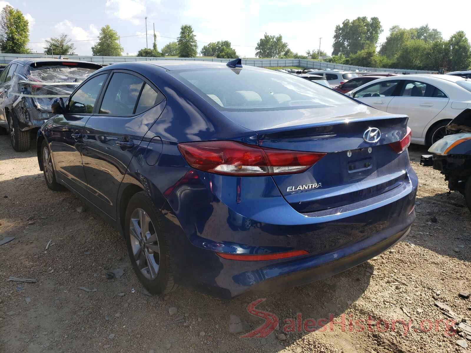 5NPD84LF0HH190995 2017 HYUNDAI ELANTRA