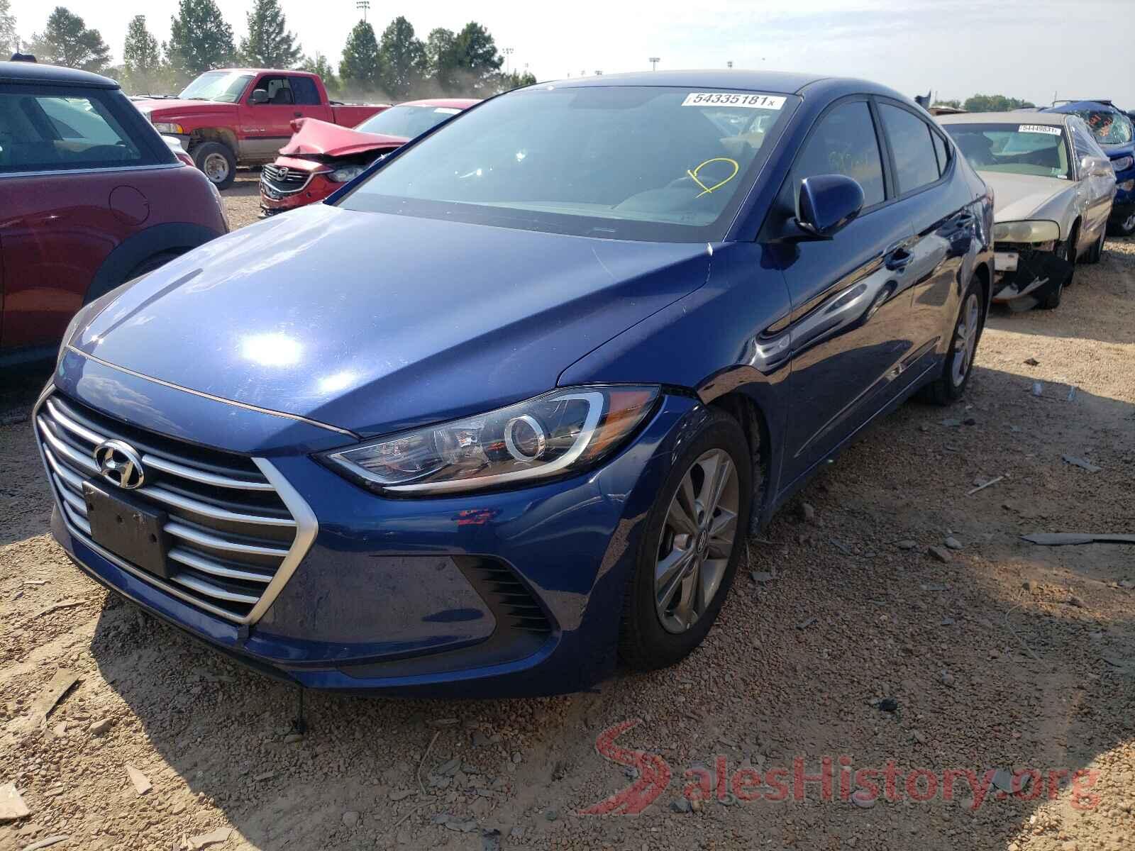 5NPD84LF0HH190995 2017 HYUNDAI ELANTRA